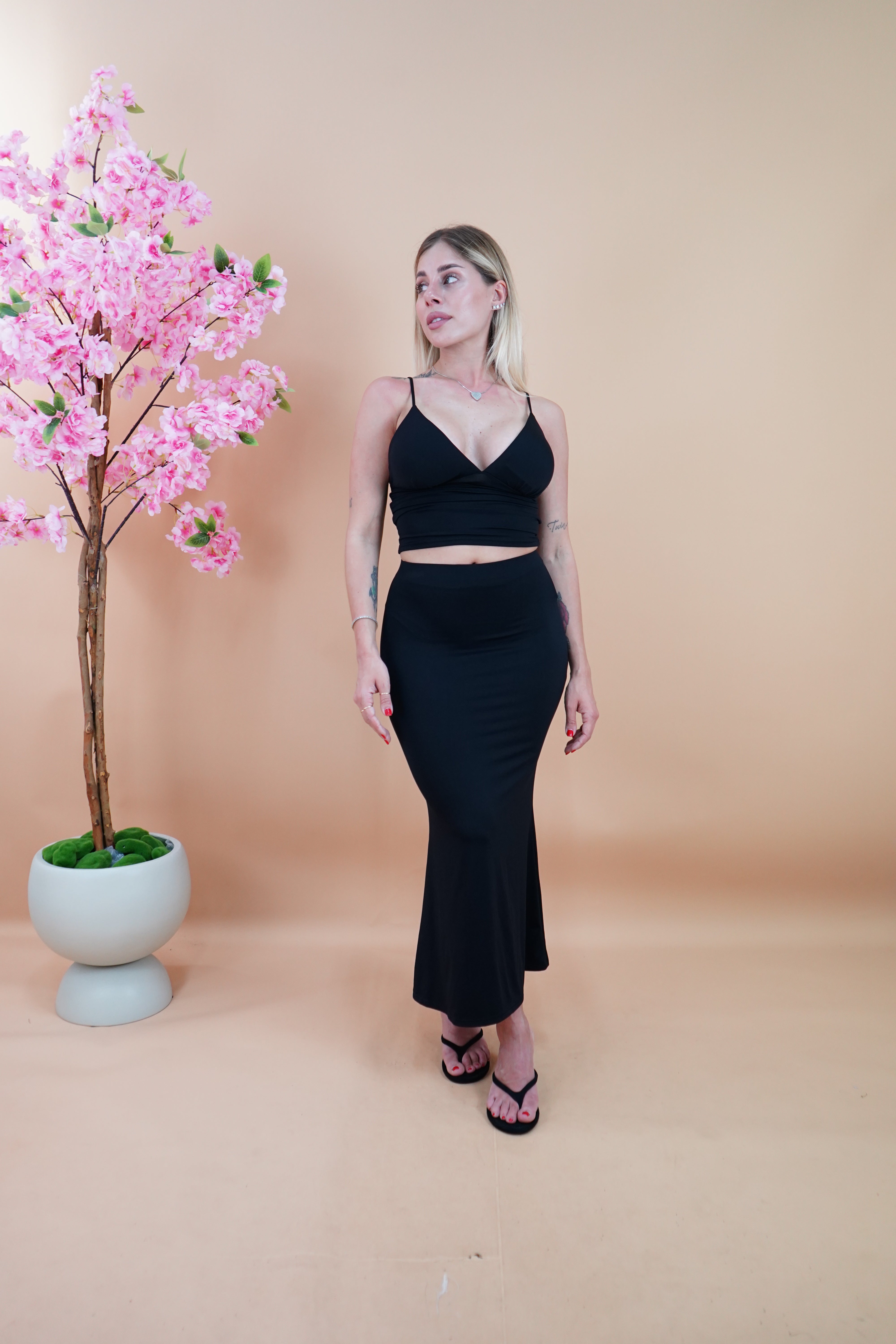 COORDINATO ALICE NERO