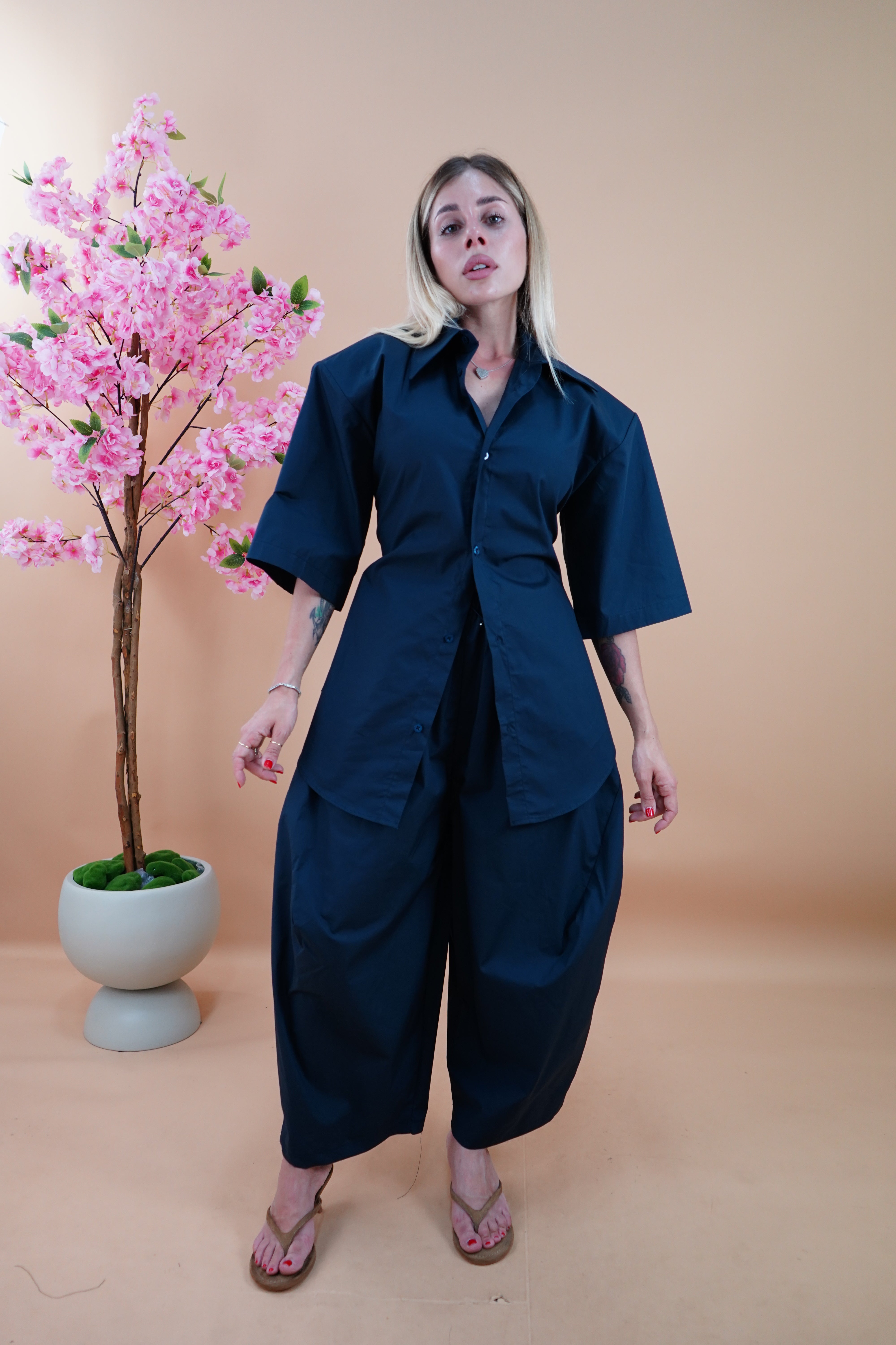 COORDINATO WEST BLU