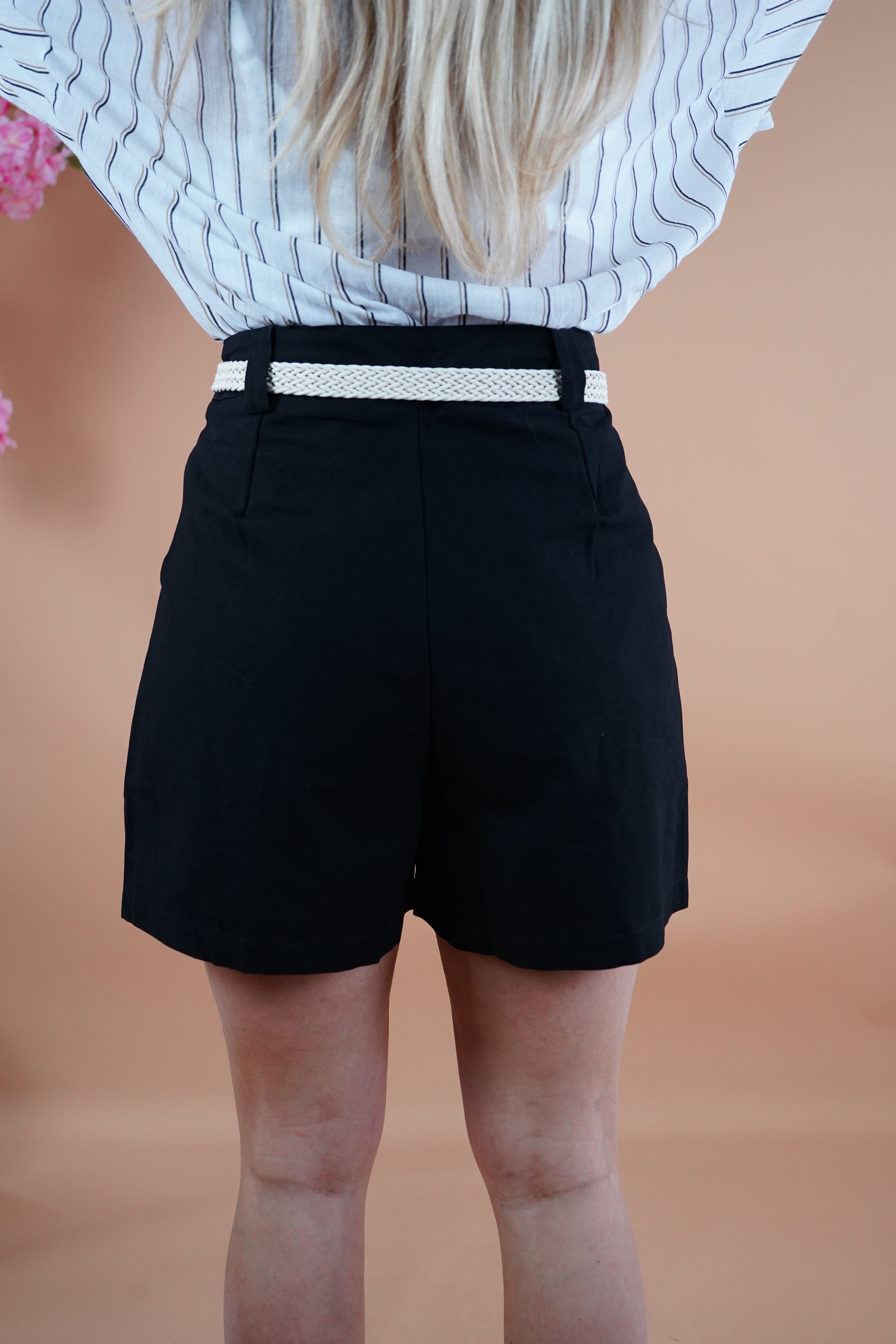 SHORTS MINORI NERO