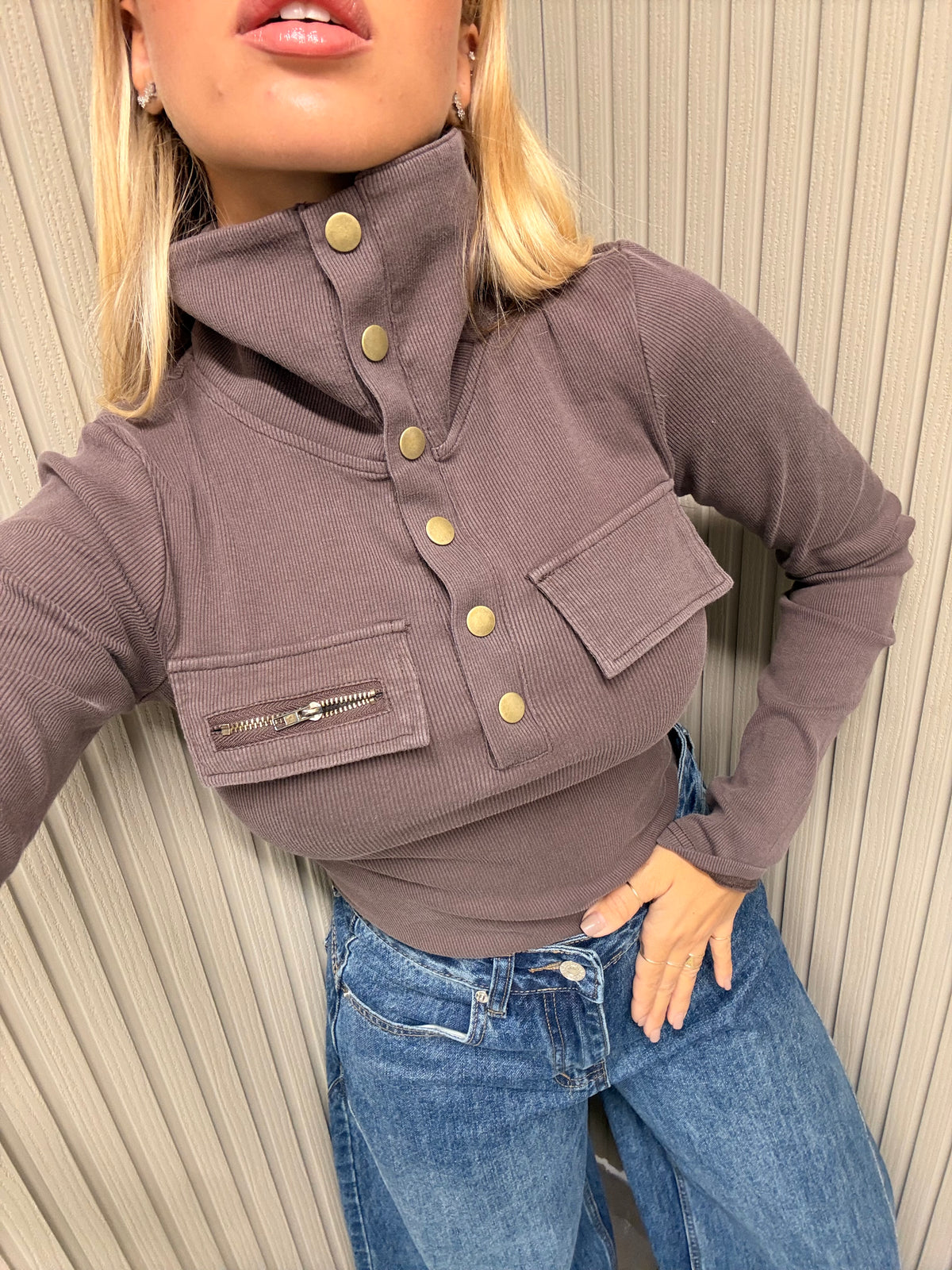 MAGLIA ALESSIA PRUGNA