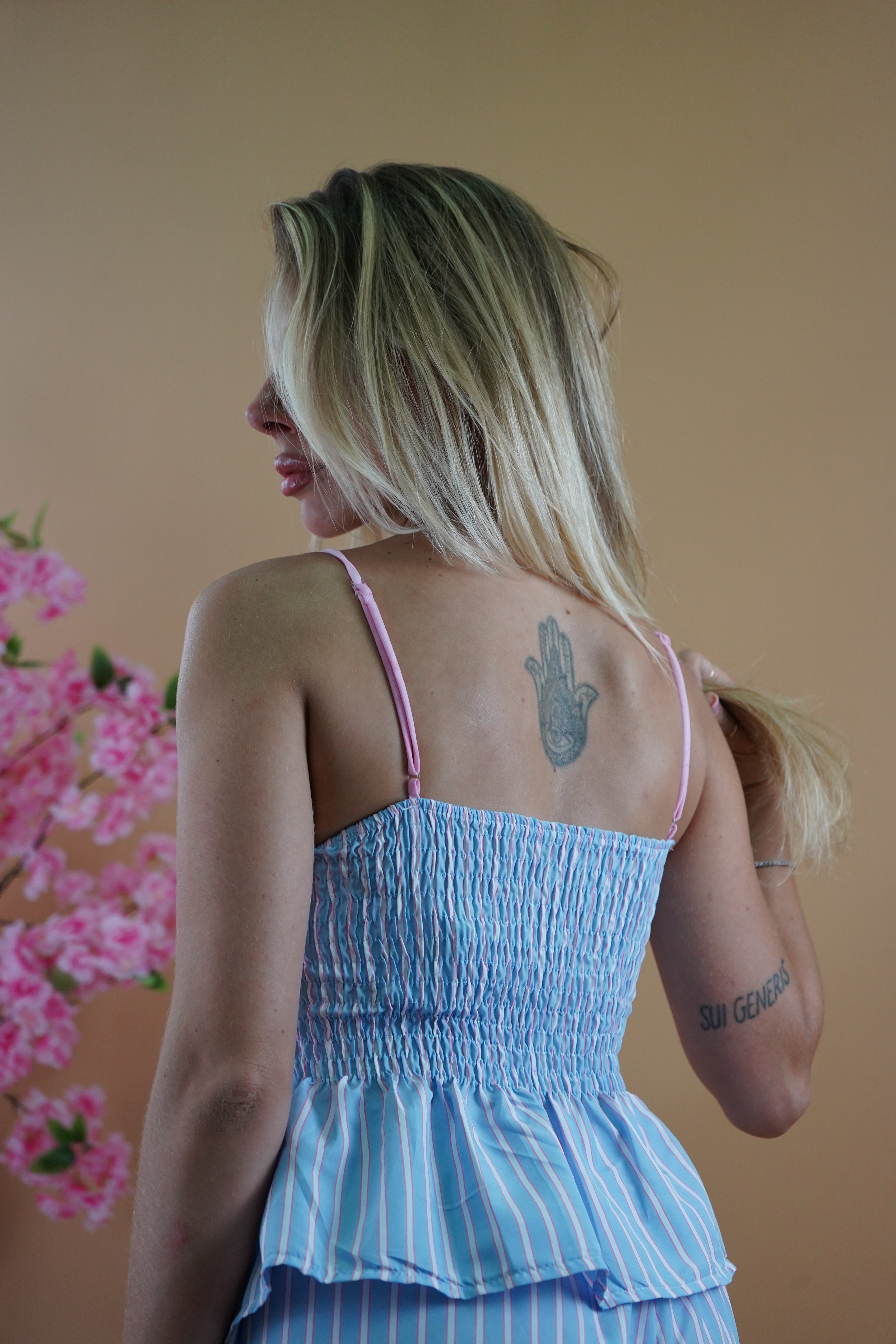 COORDINATO ALEXA AZZURRO