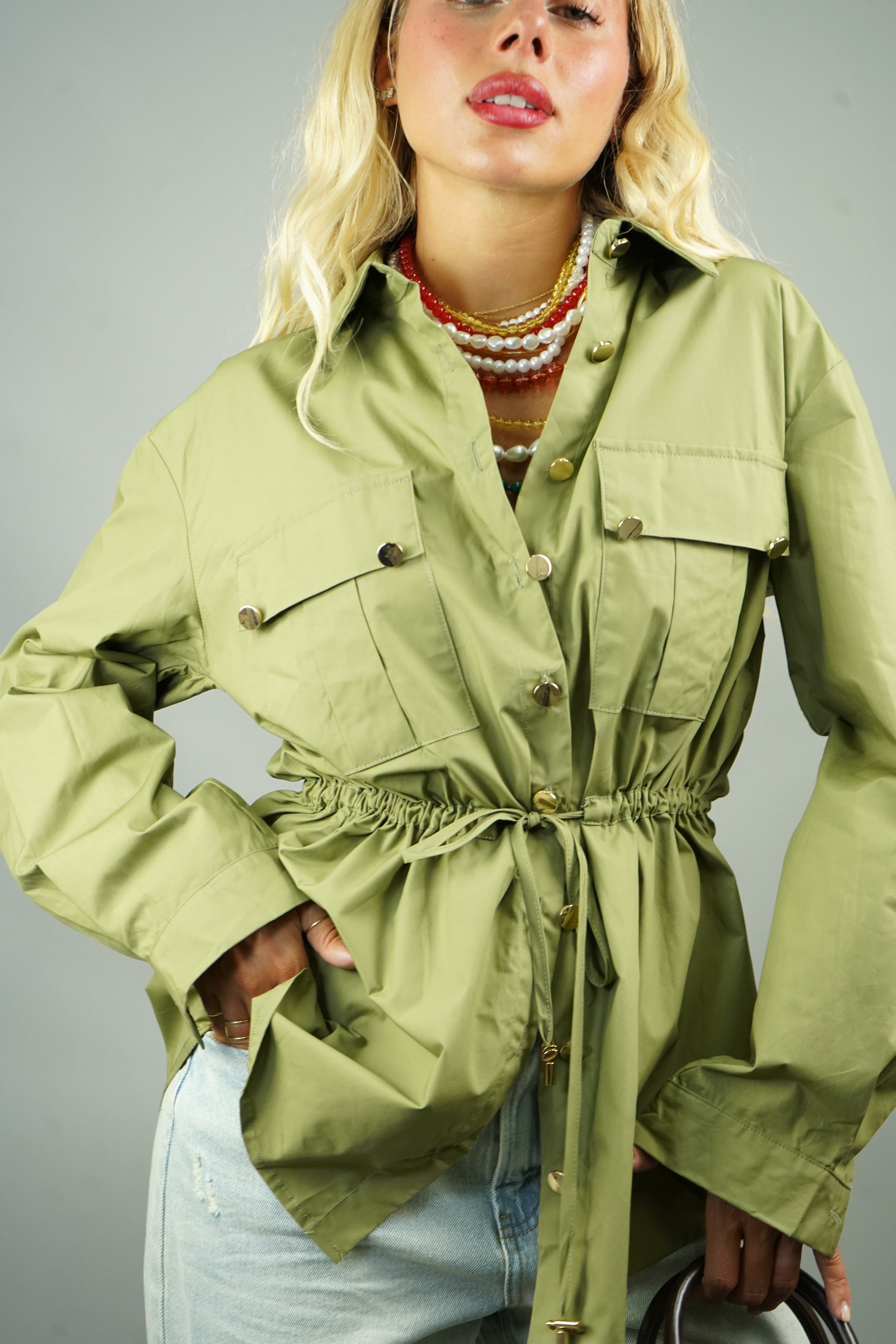 CAMICIA SARIANA VERDE