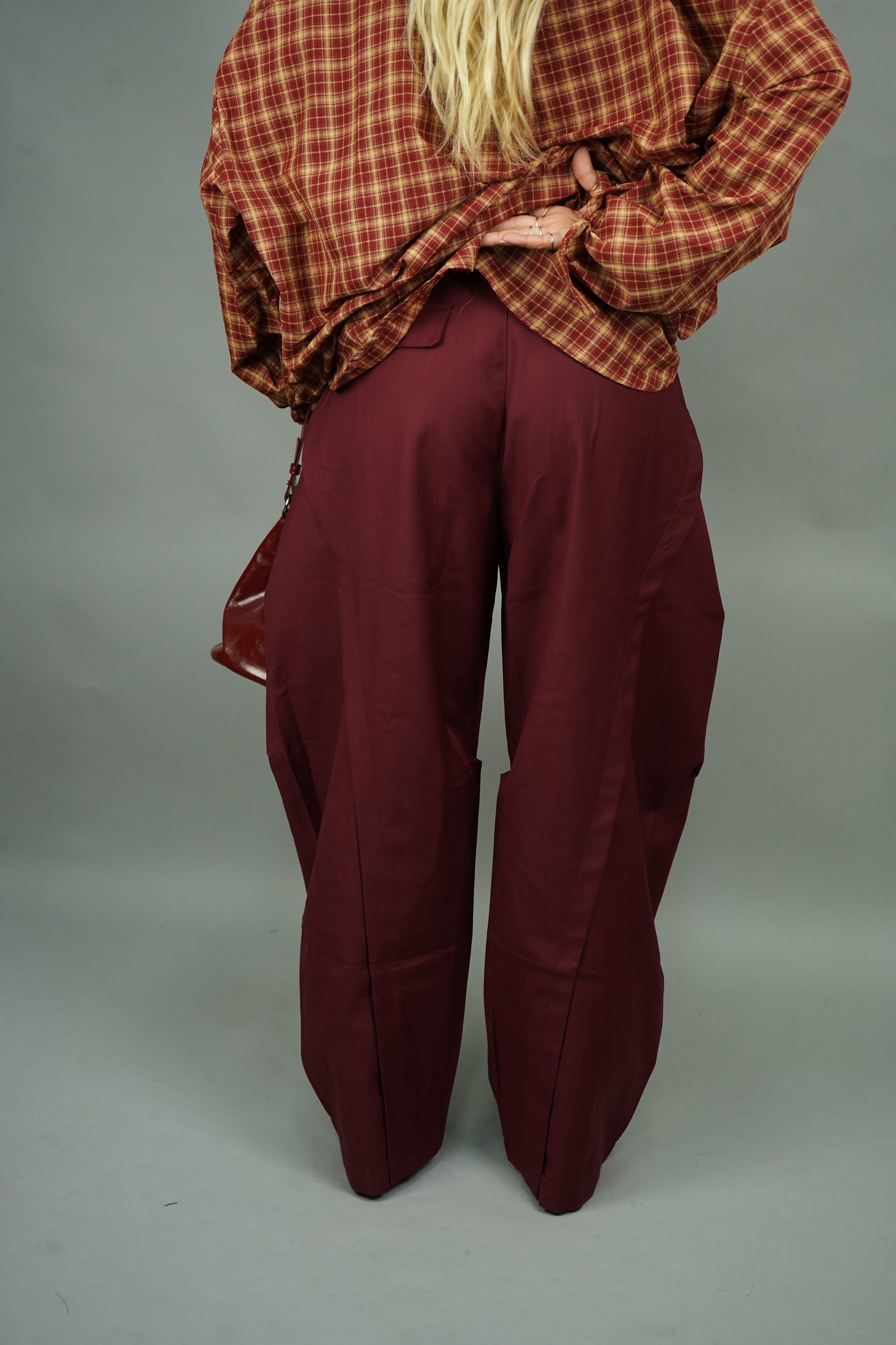 PANTALONE BALLON BORDEAUX