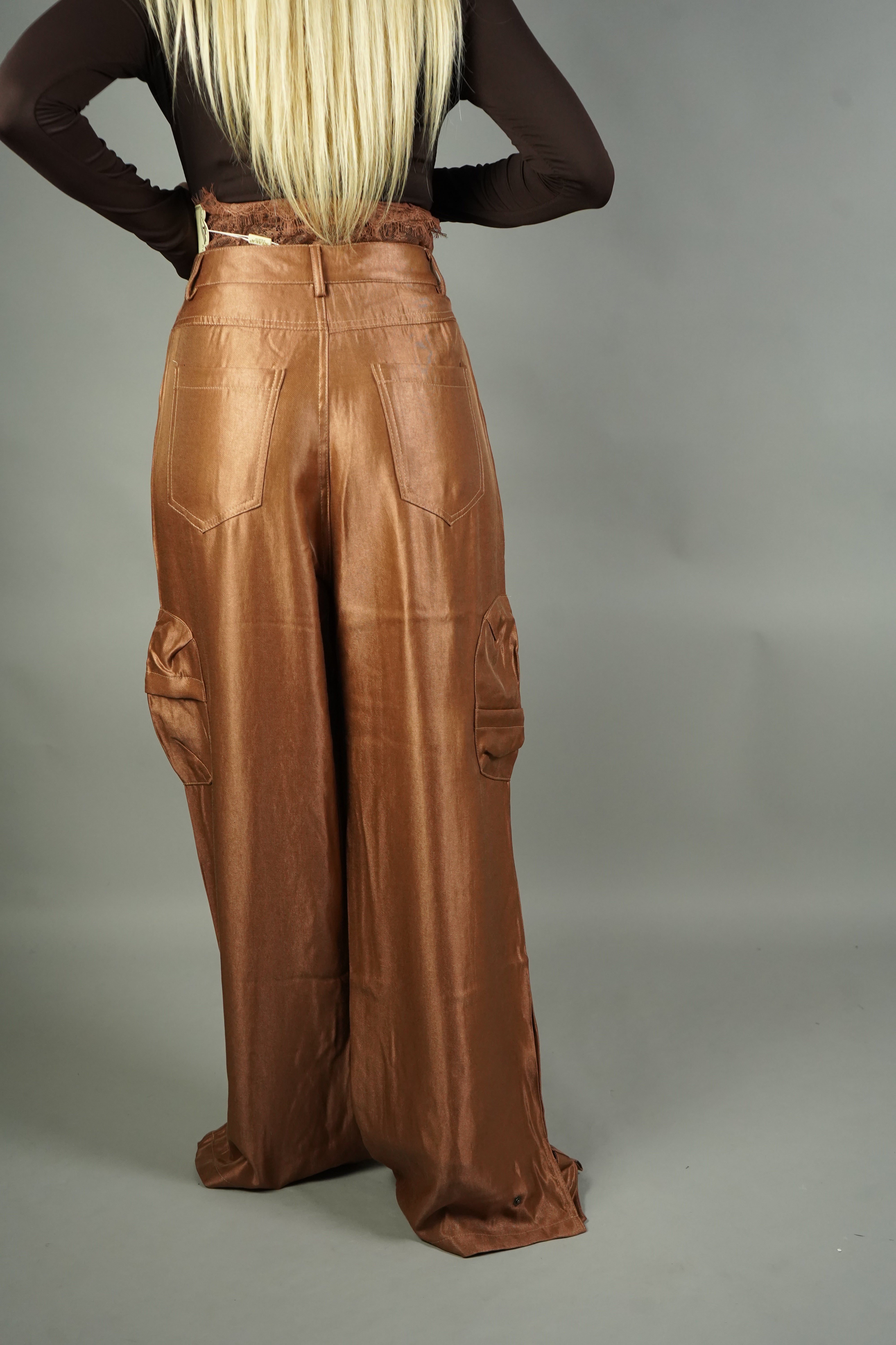 CARGO SATIN HOLLYWOOD ORO ROSA