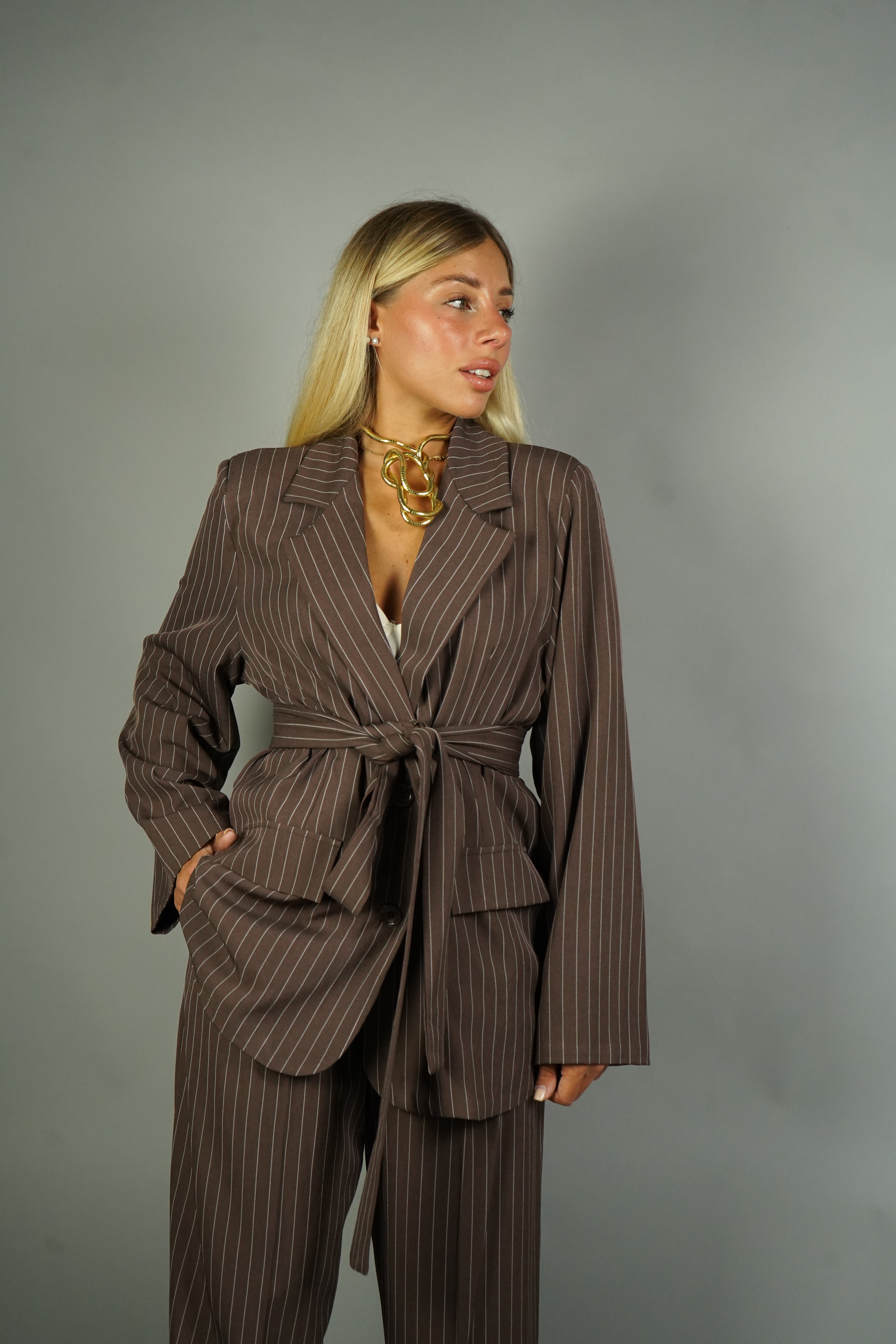 TAILLEUR MILA MARRONE