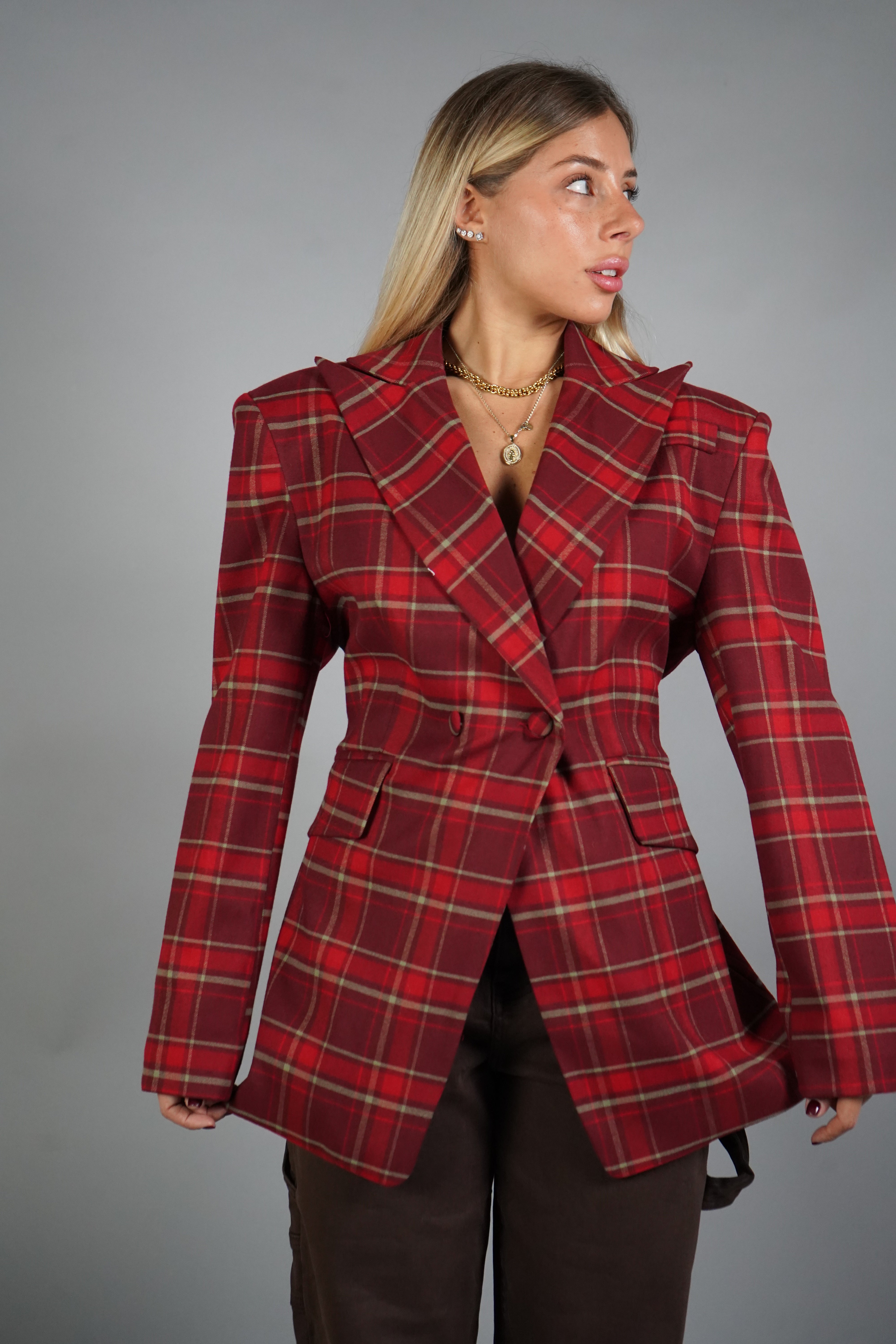 BLAZER SCOZZESE LUMINA