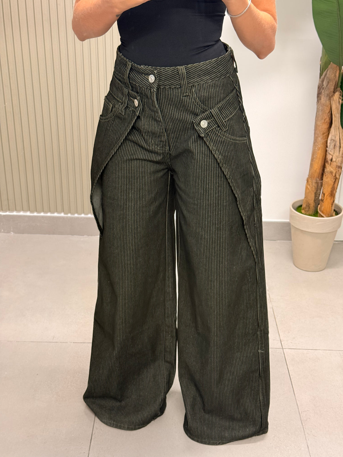 JEANS GESSATO ENEA VERDE