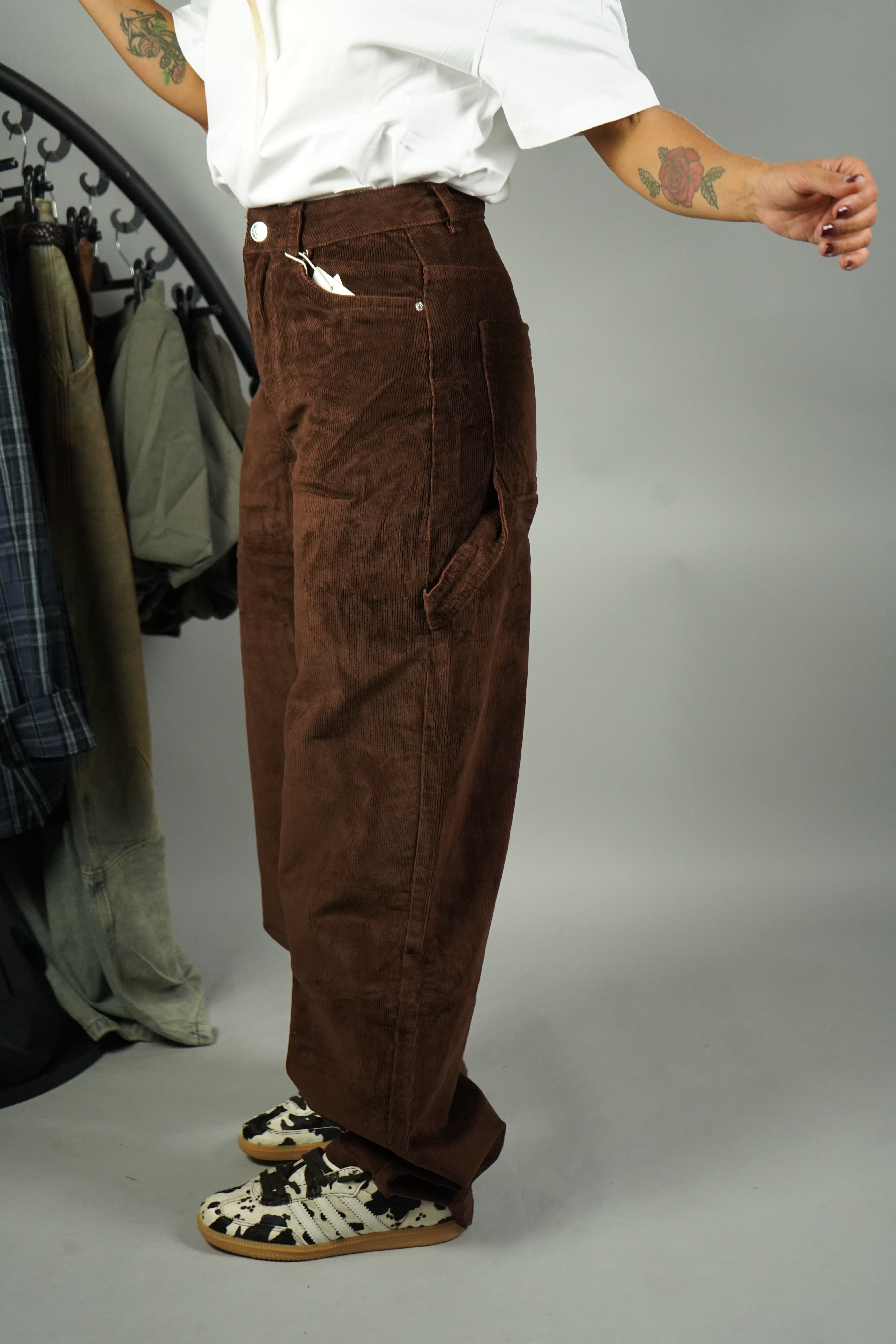 JEANS CARPENTER COSTINA MARRONE