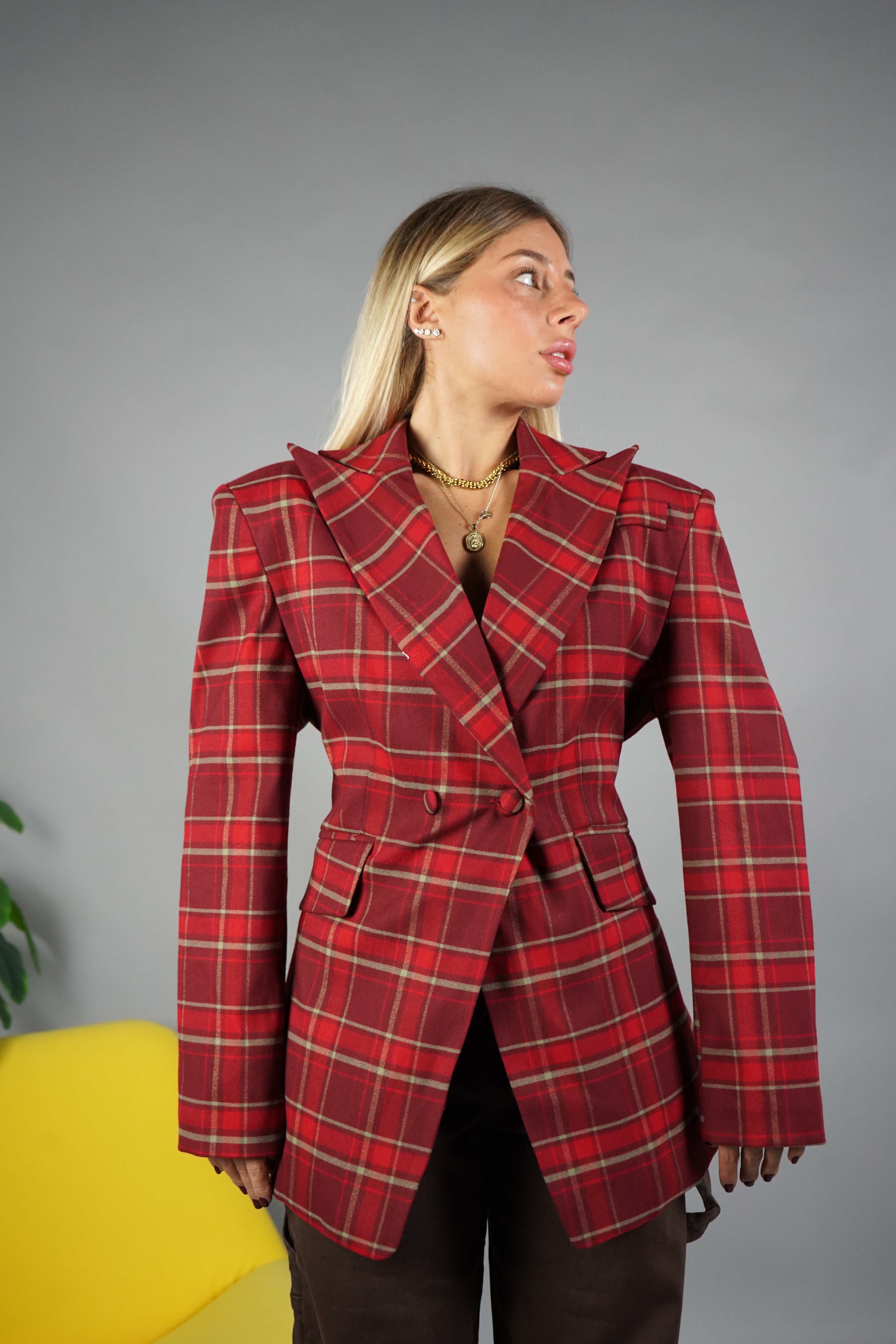 BLAZER SCOZZESE LUMINA