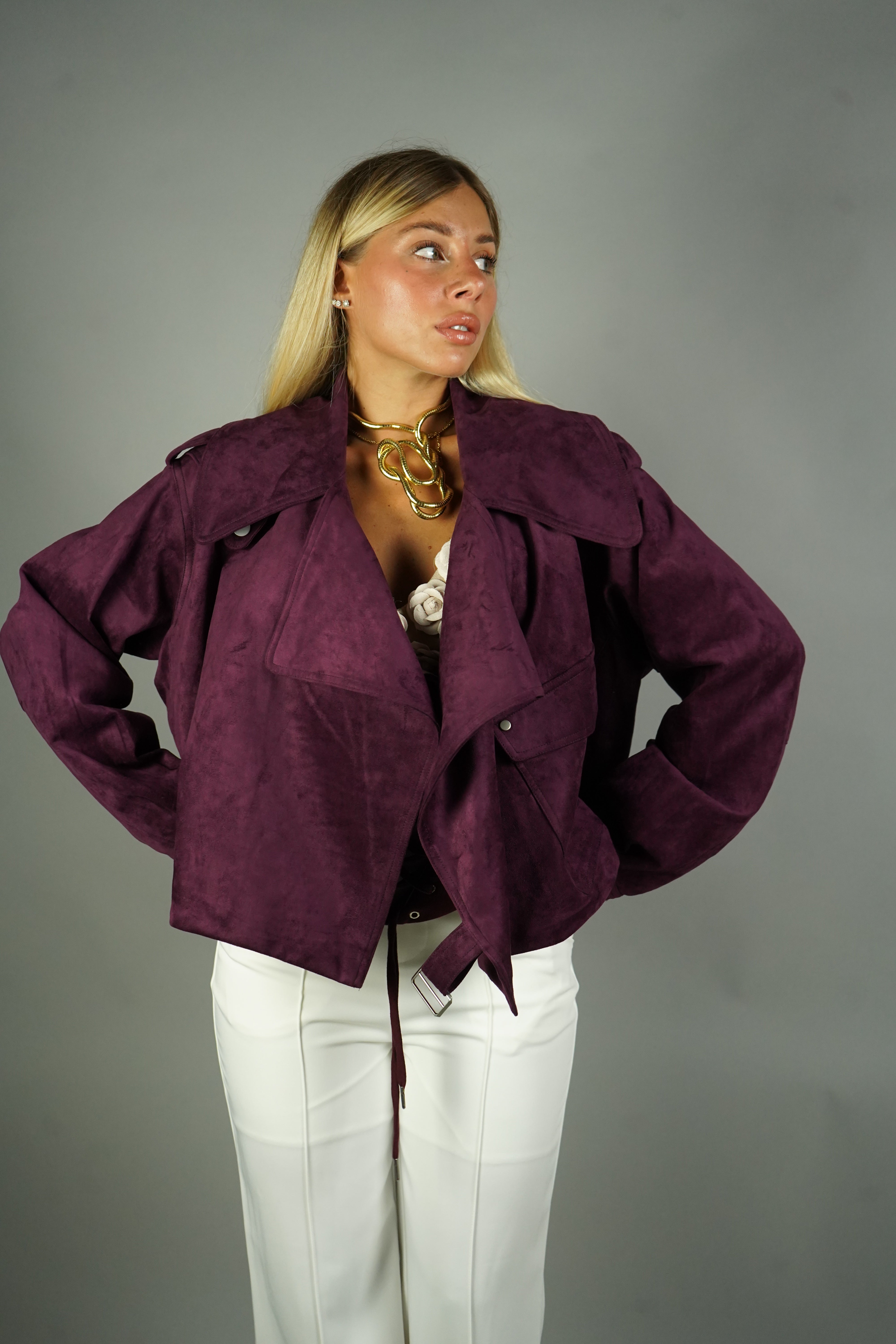 CHIODO FRANCESCA CAMOSCIO BORDEAUX
