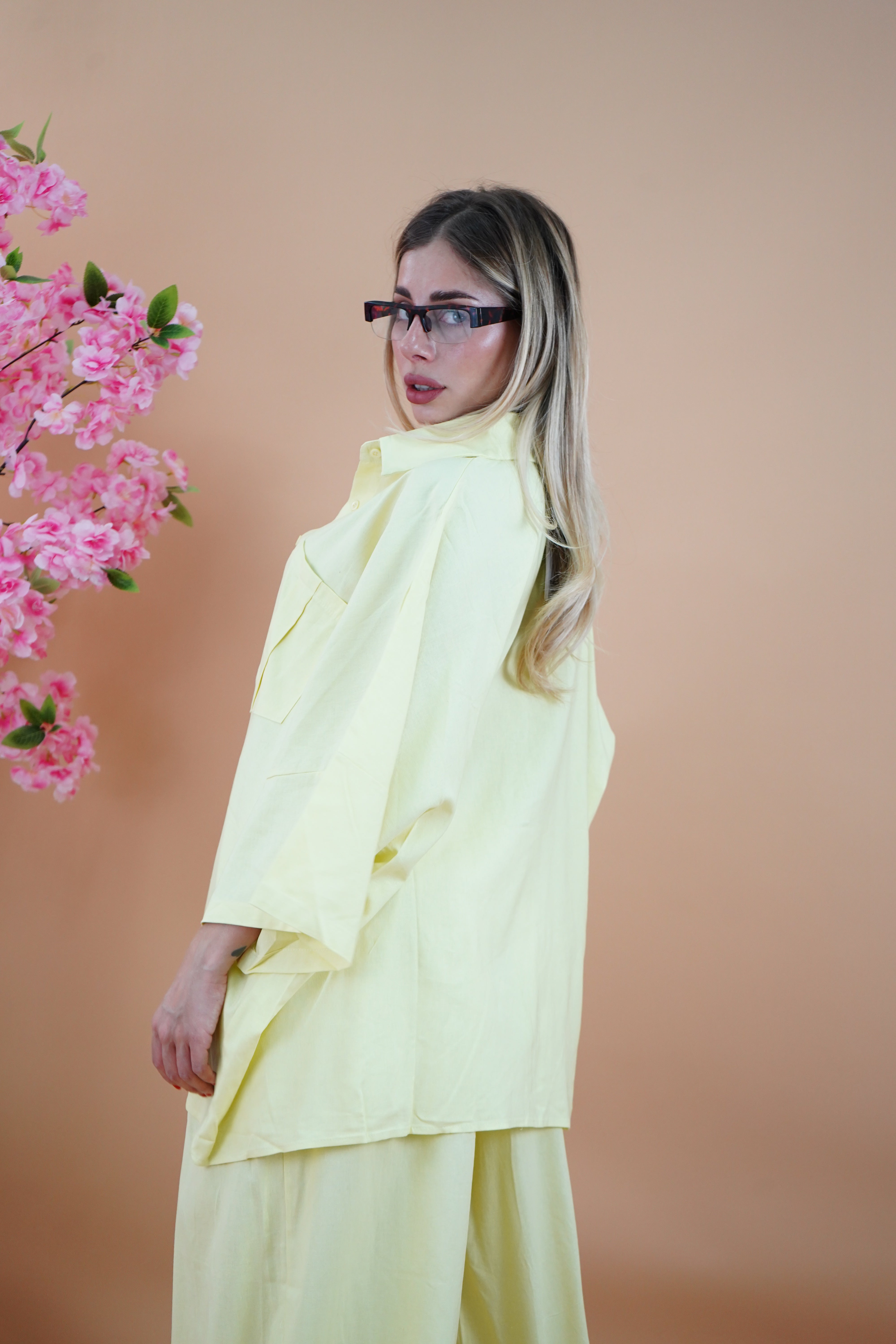 COORDINATO PANAMA GIALLO