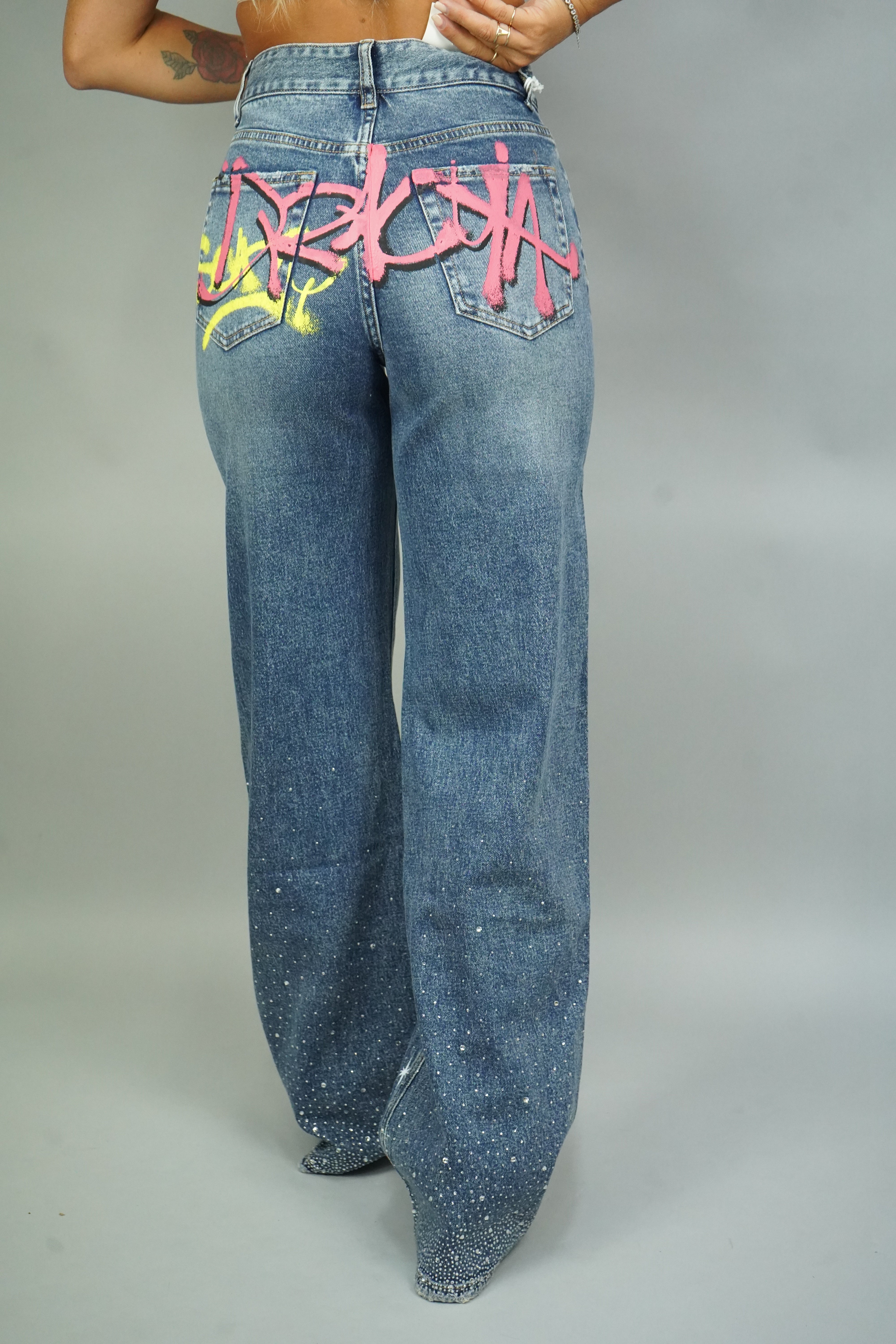 JEANS GRAFFITI