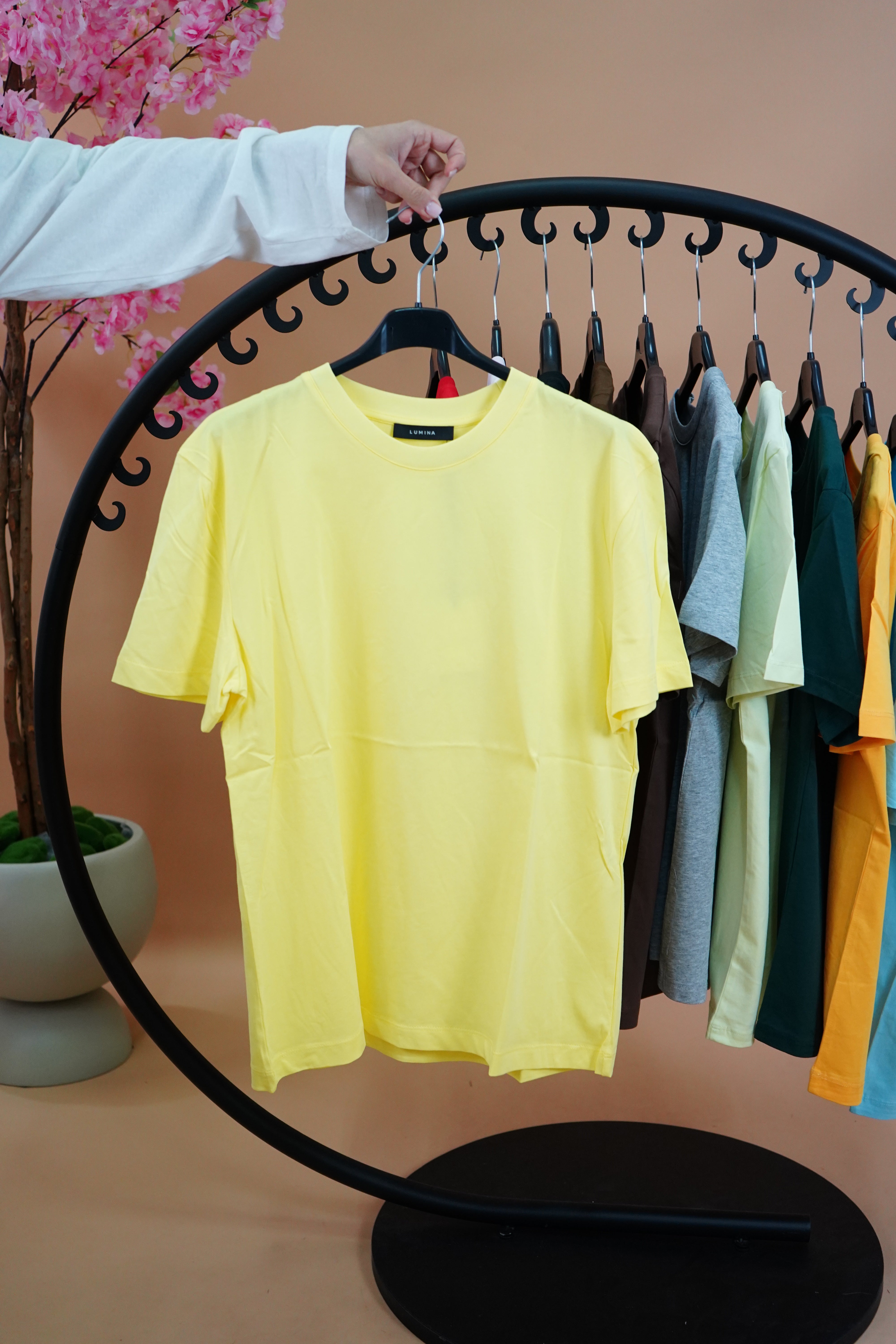 T-SHIRT BASIC LUMINA REGULAR FIT