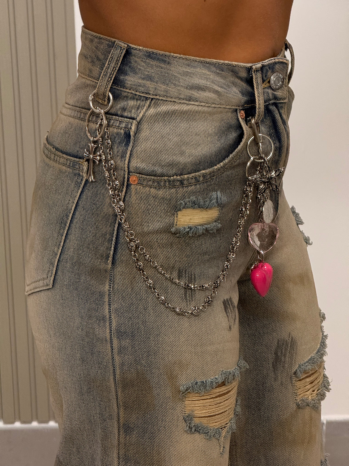 JEANS  STRAPPI CHARMS