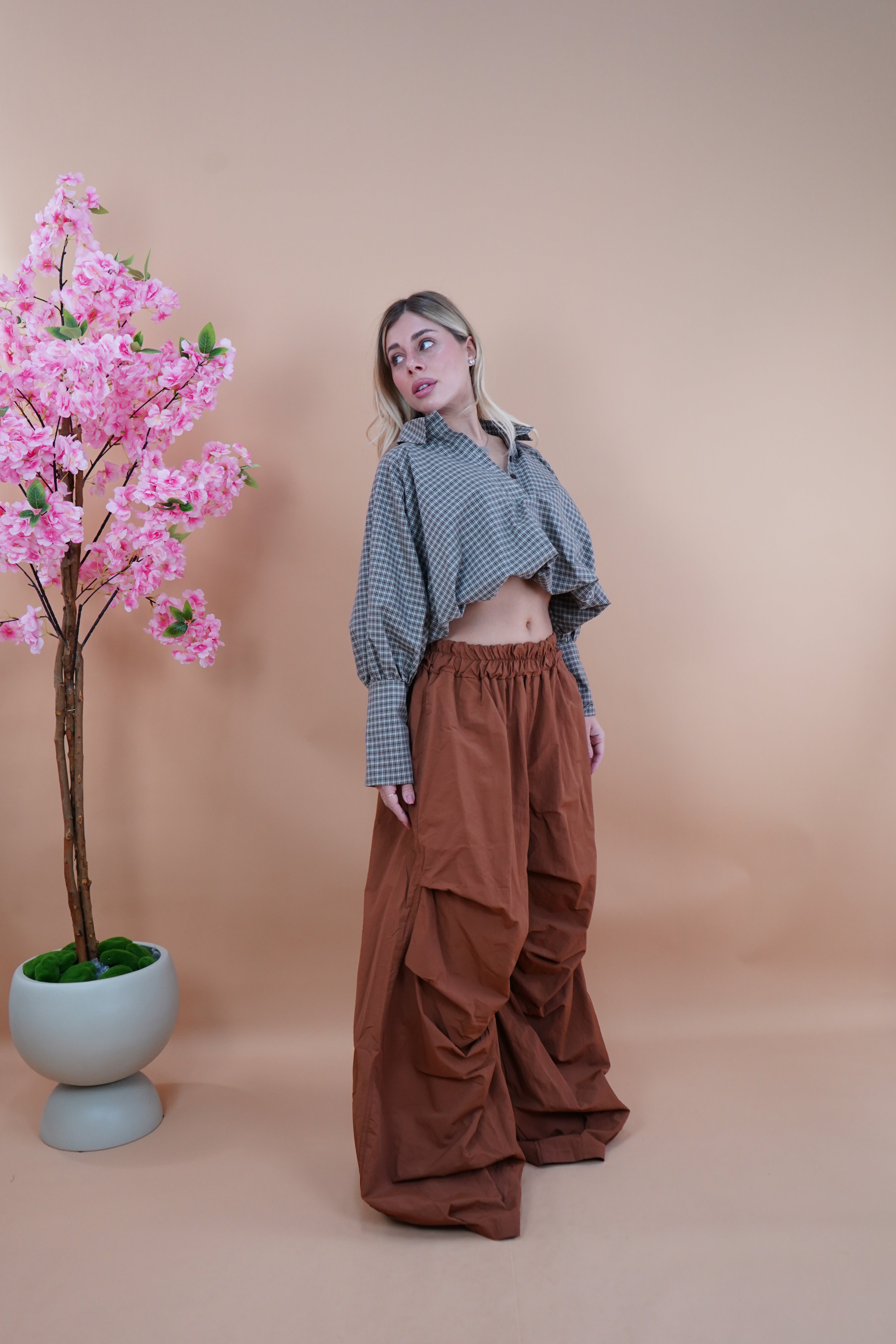 PANTALONE LUCREZIA MARRONE