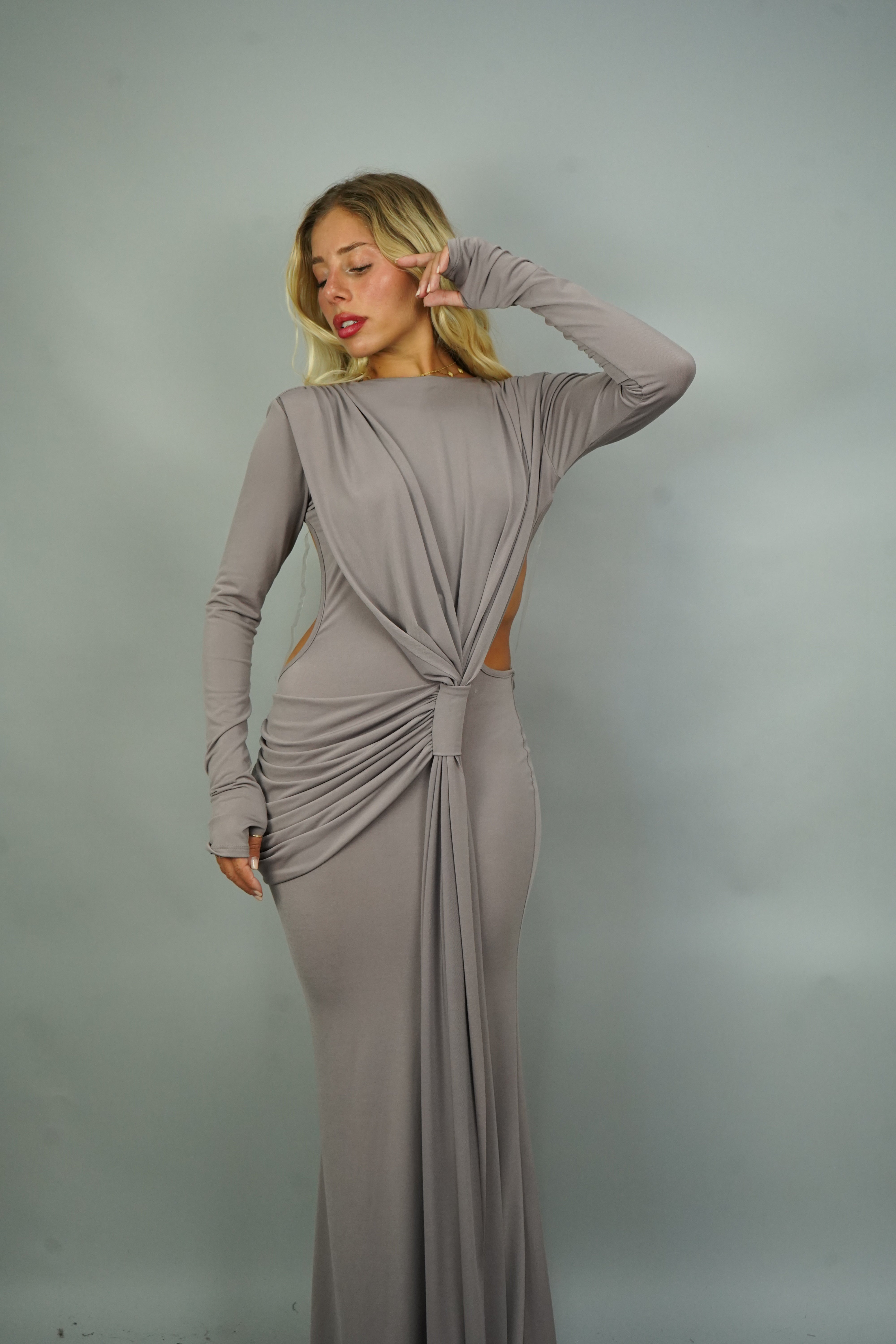 LONG DRESS NOEMI FANGO