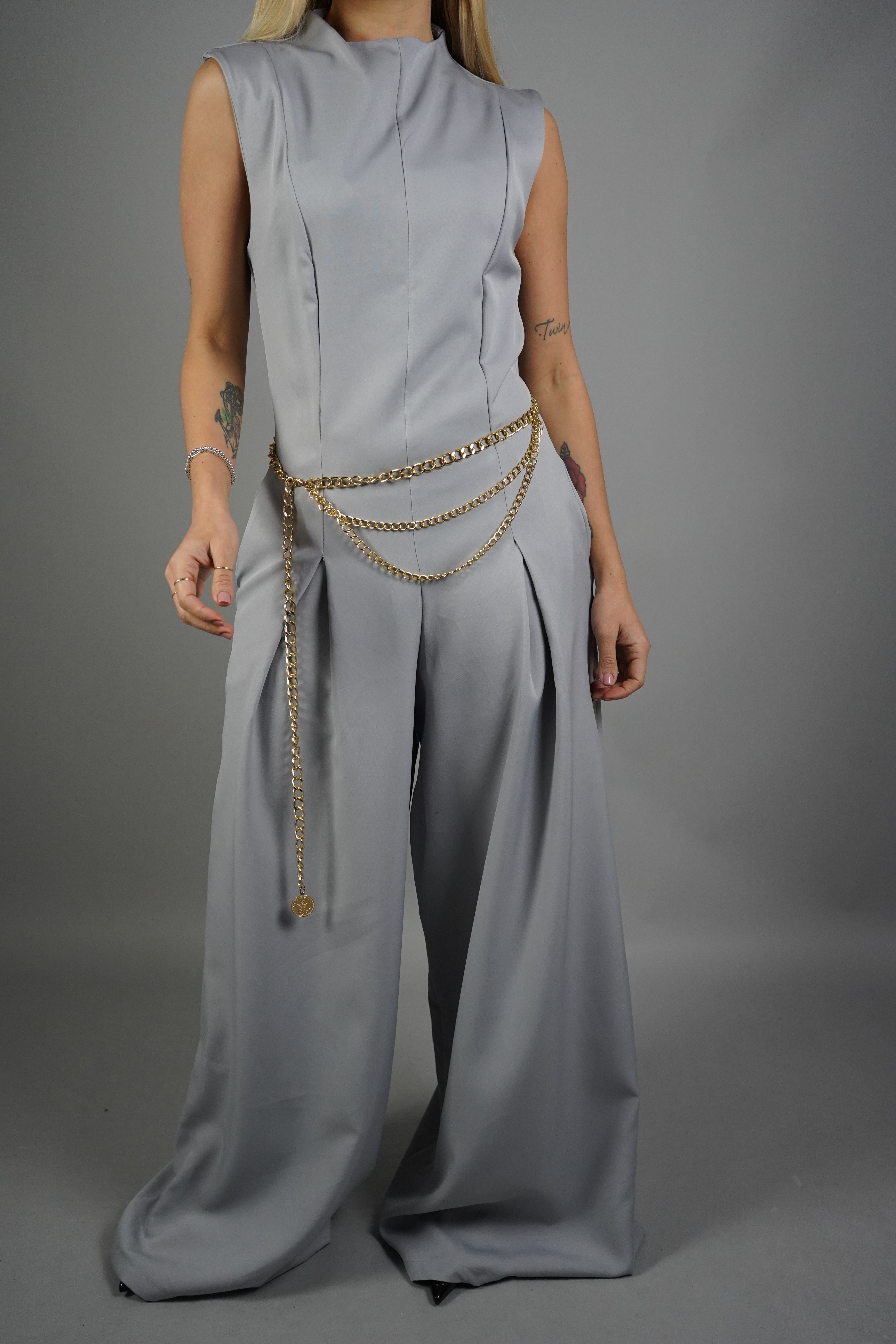 JUMPSUIT ENEA GRIGIA