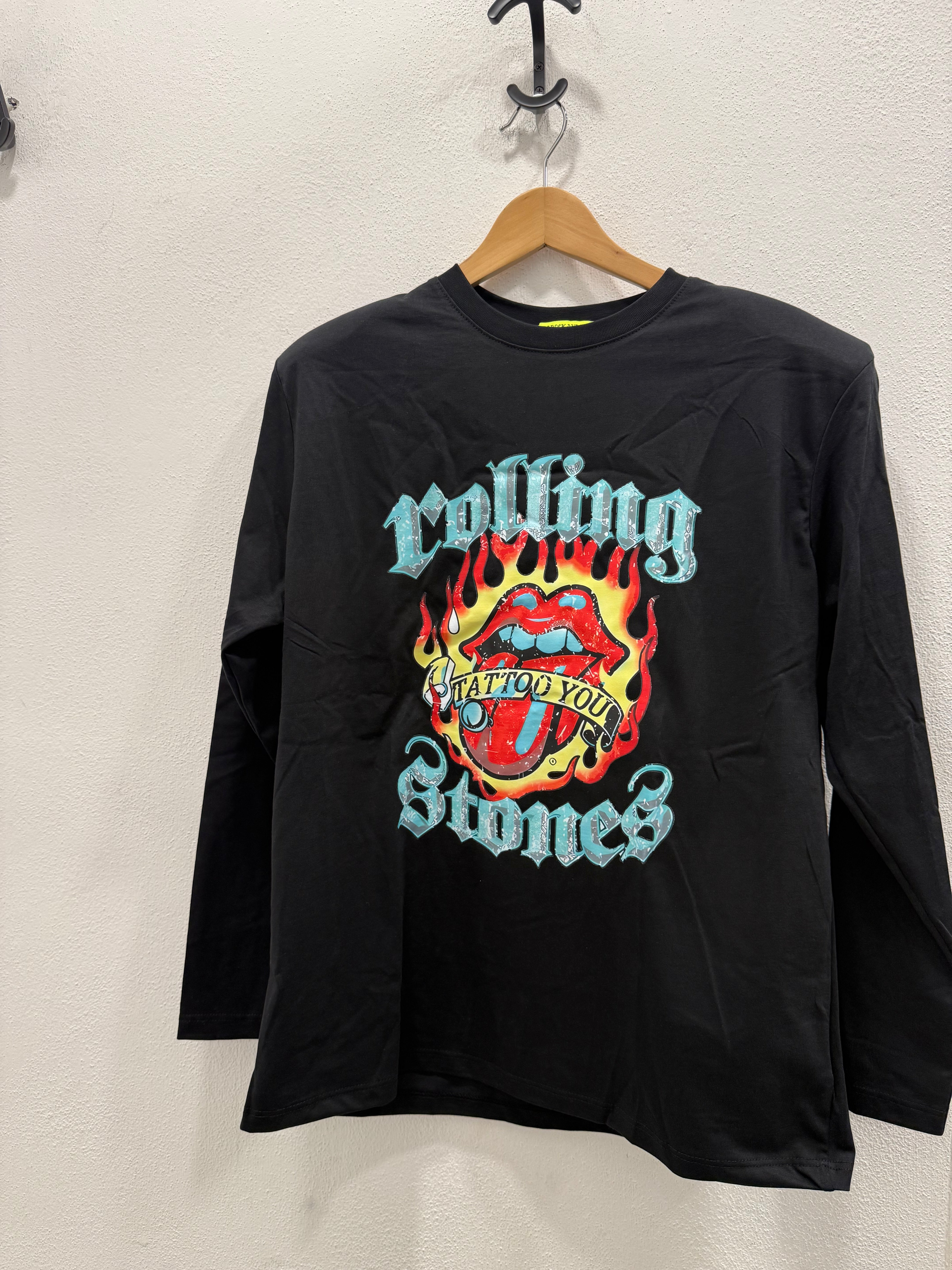 T-SHIRT SPALLINA ROLLING NERA