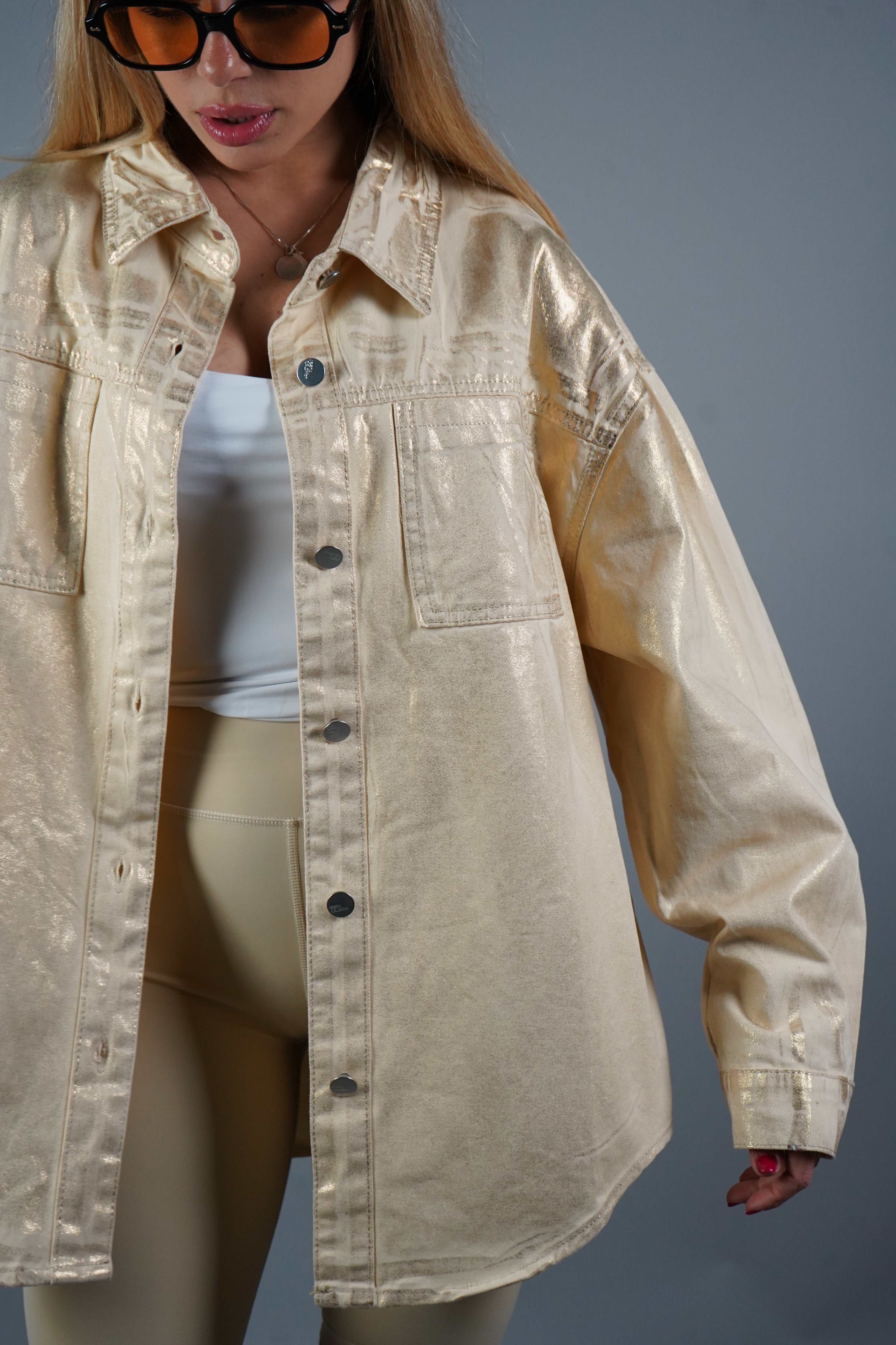 CAMICIA DENIM GOLD