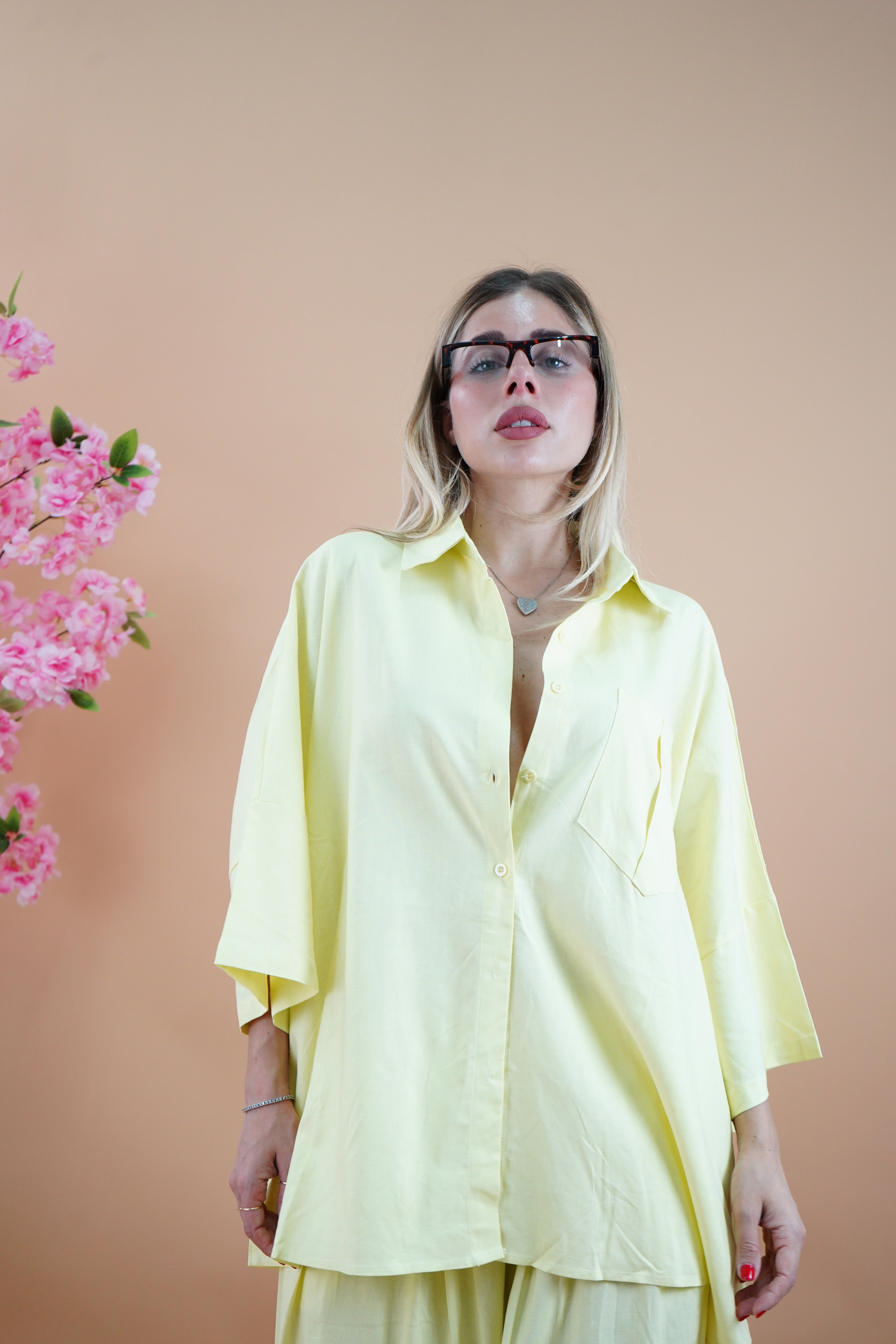 COORDINATO PANAMA GIALLO