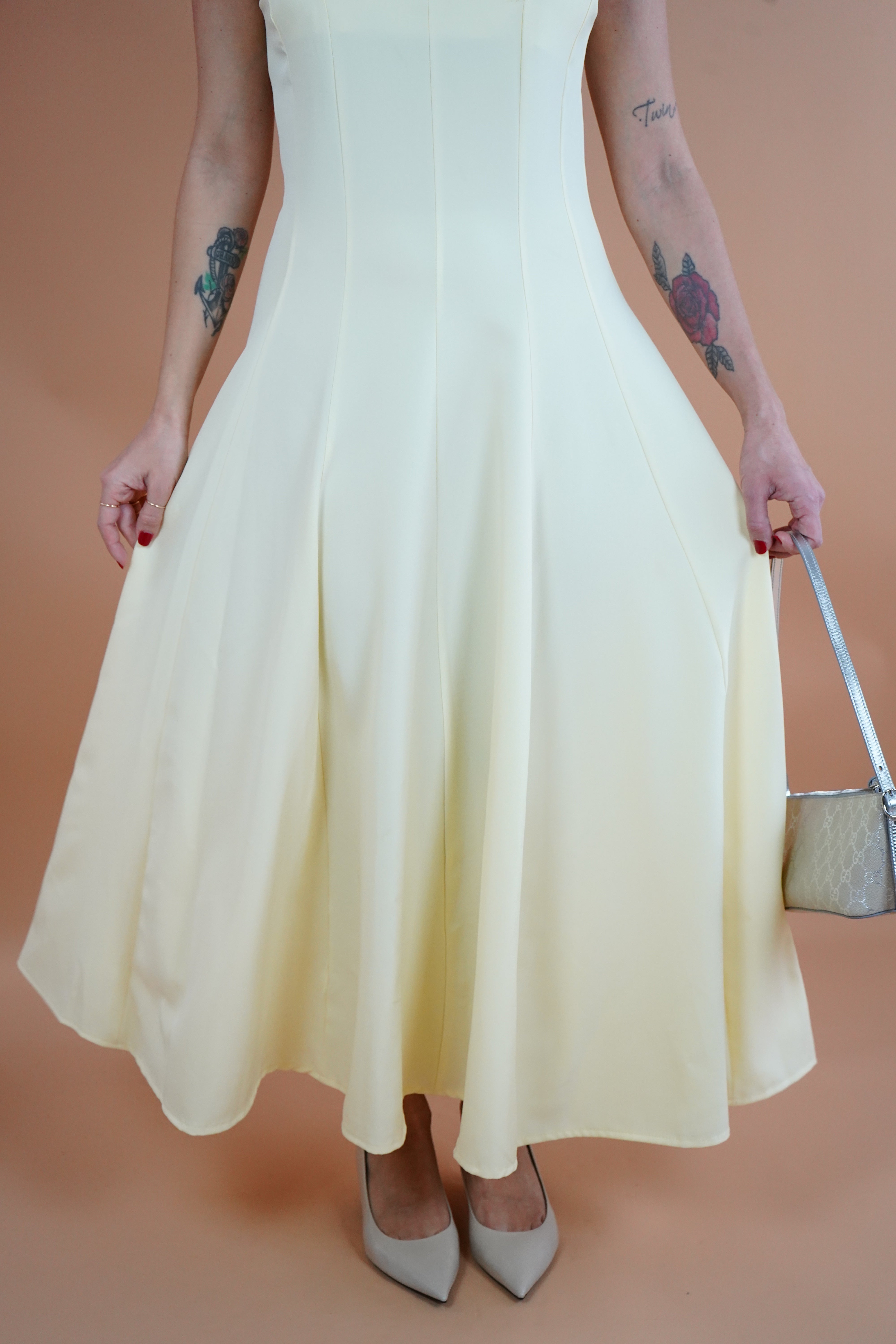 DRESS CAMILLA GIALLO