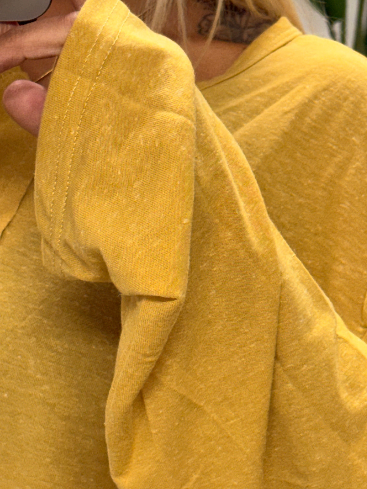 SERAFINO OVERSIZE CON BOTTONI SENAPE