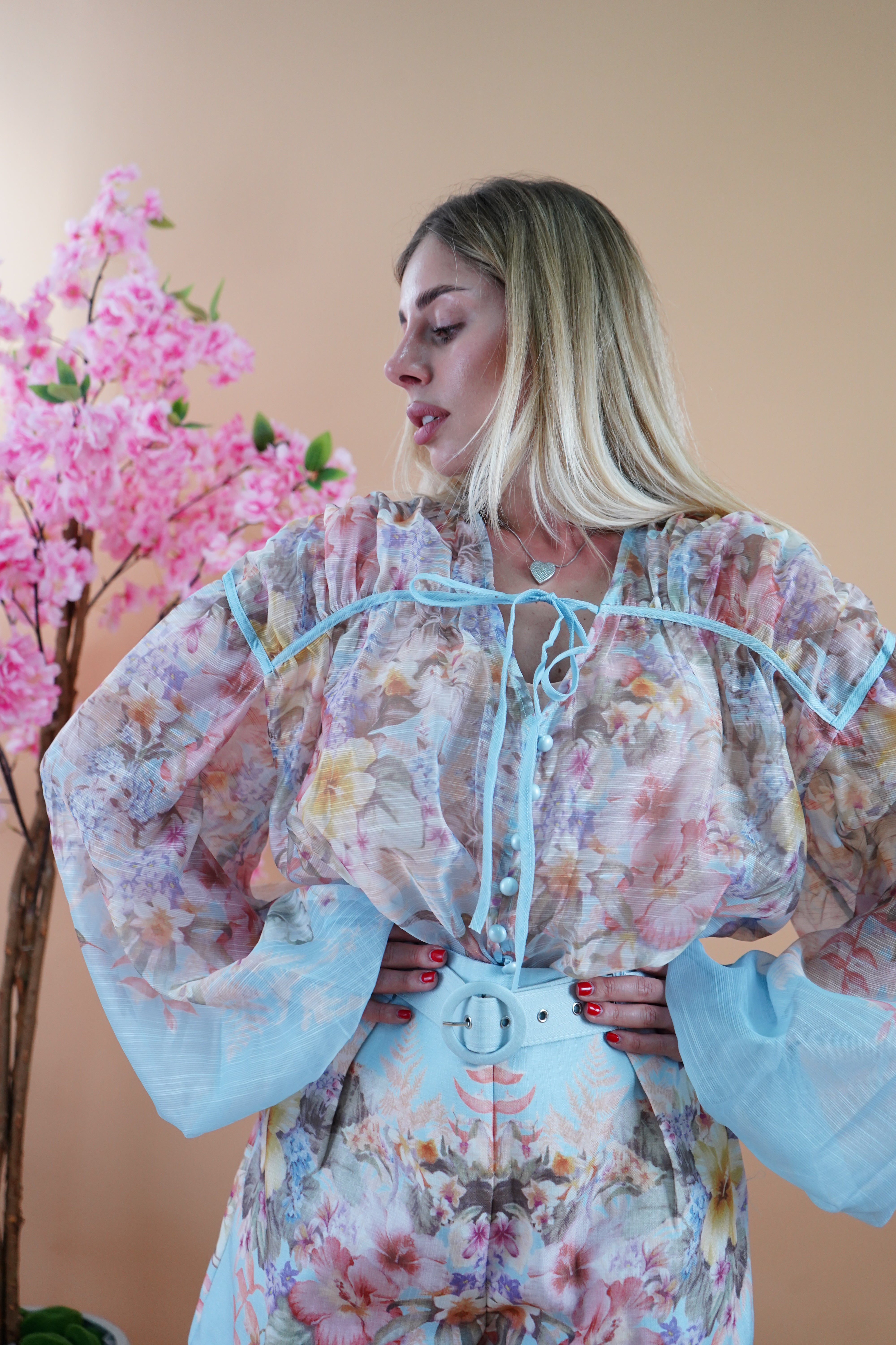 COORDINATO VALERIA AZZURRO