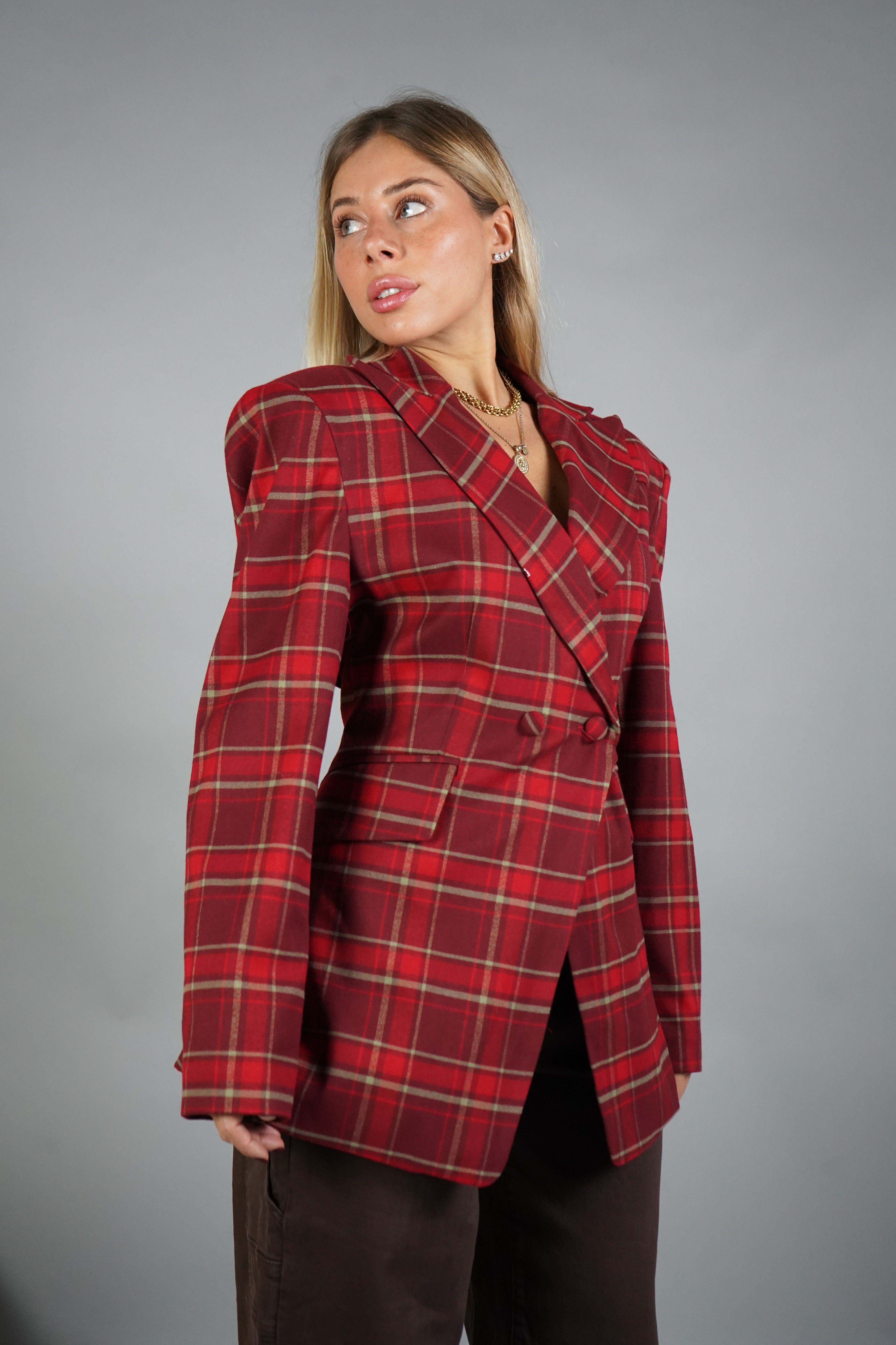 BLAZER SCOZZESE LUMINA