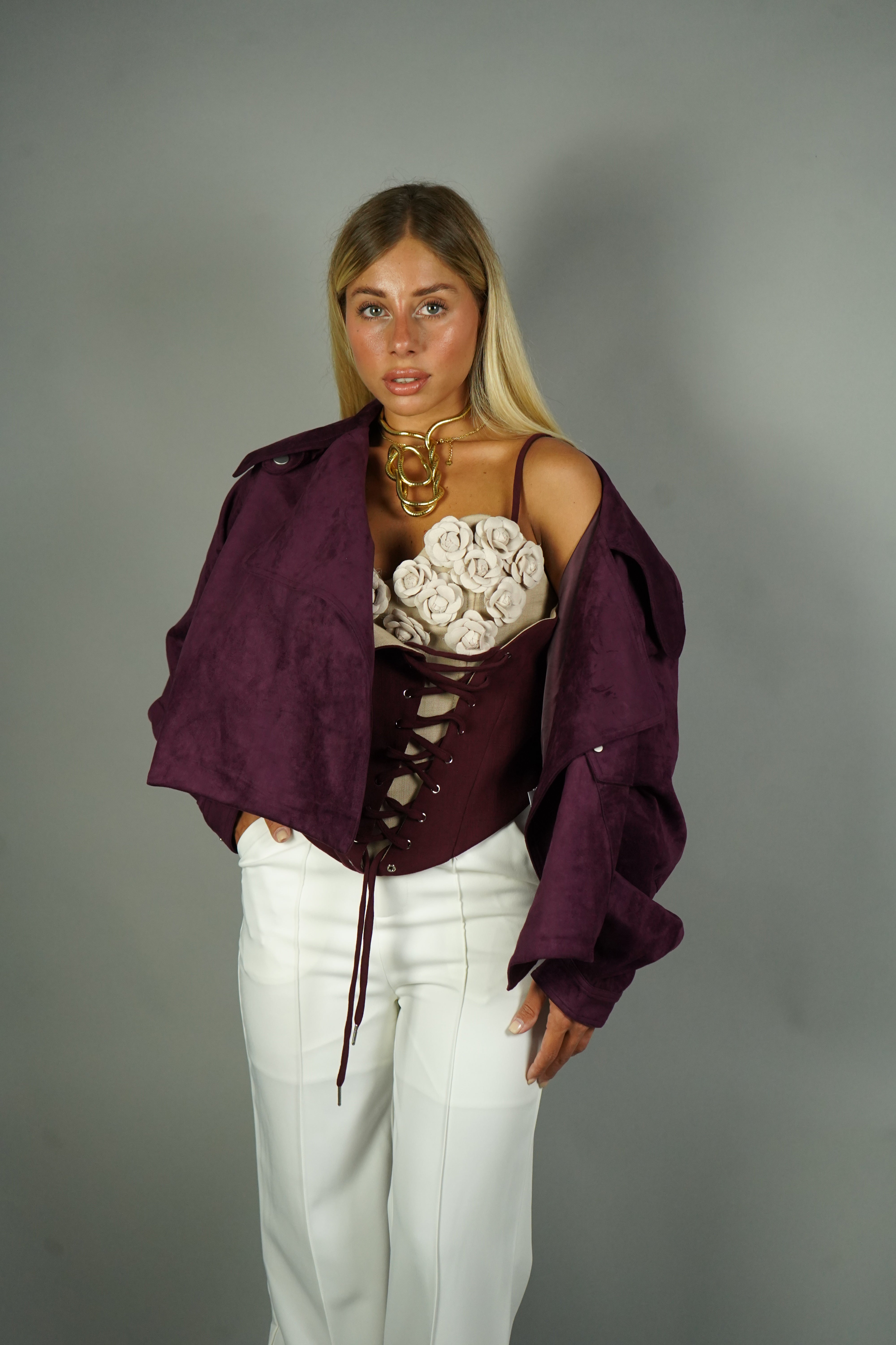 CHIODO FRANCESCA CAMOSCIO BORDEAUX