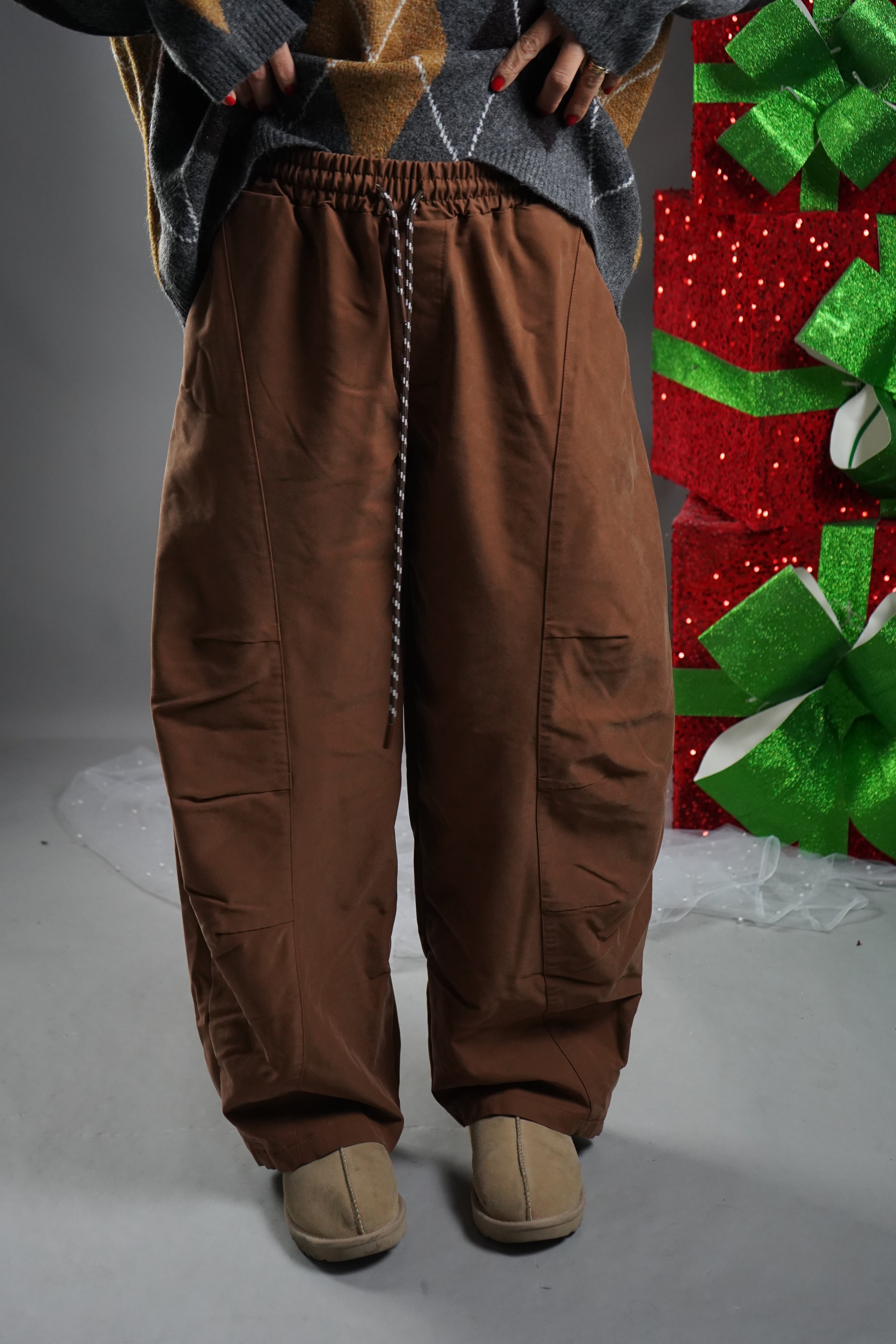 PANTALONE BALLON CAMMELLO