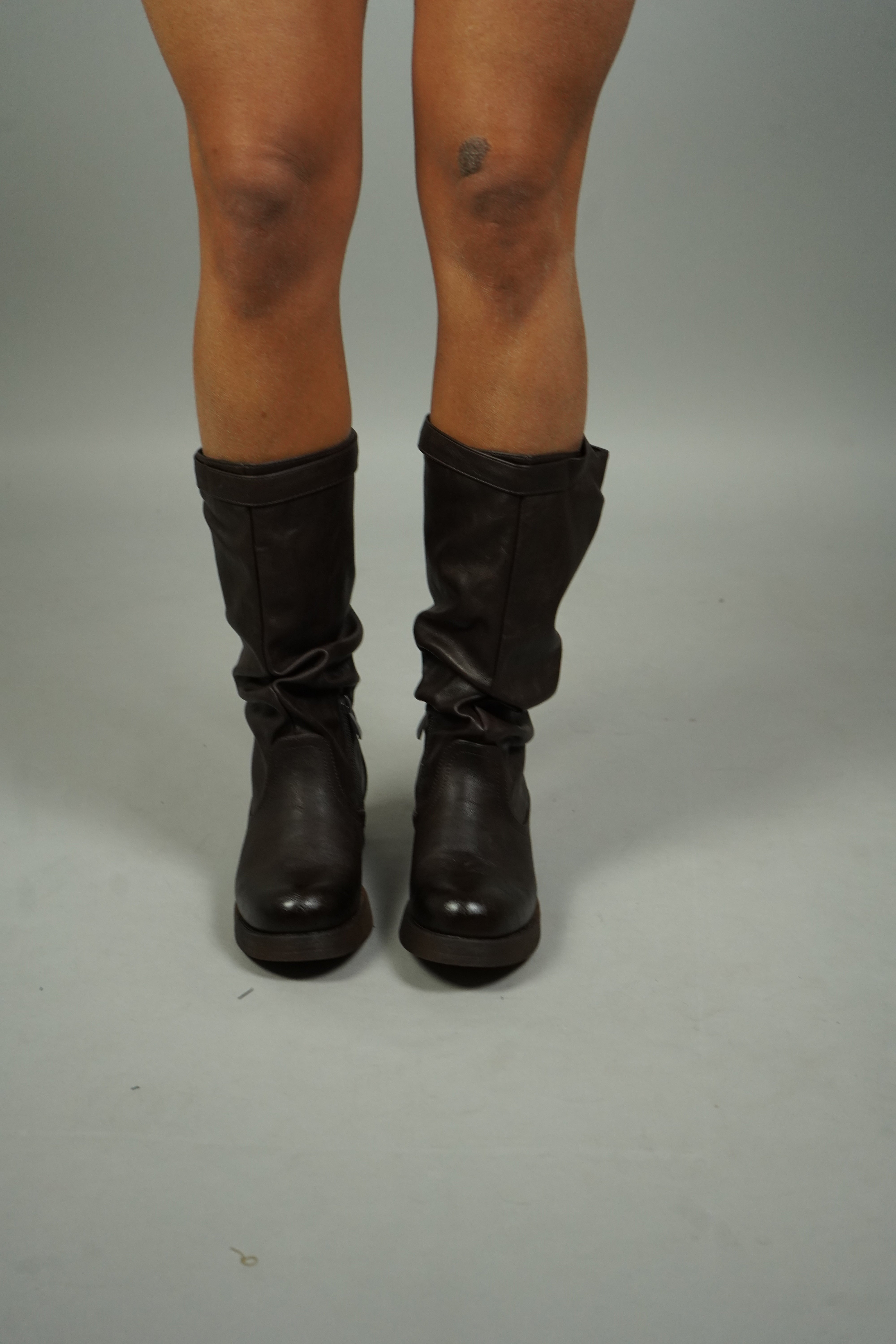 STIVALI GOMMA MARRONE