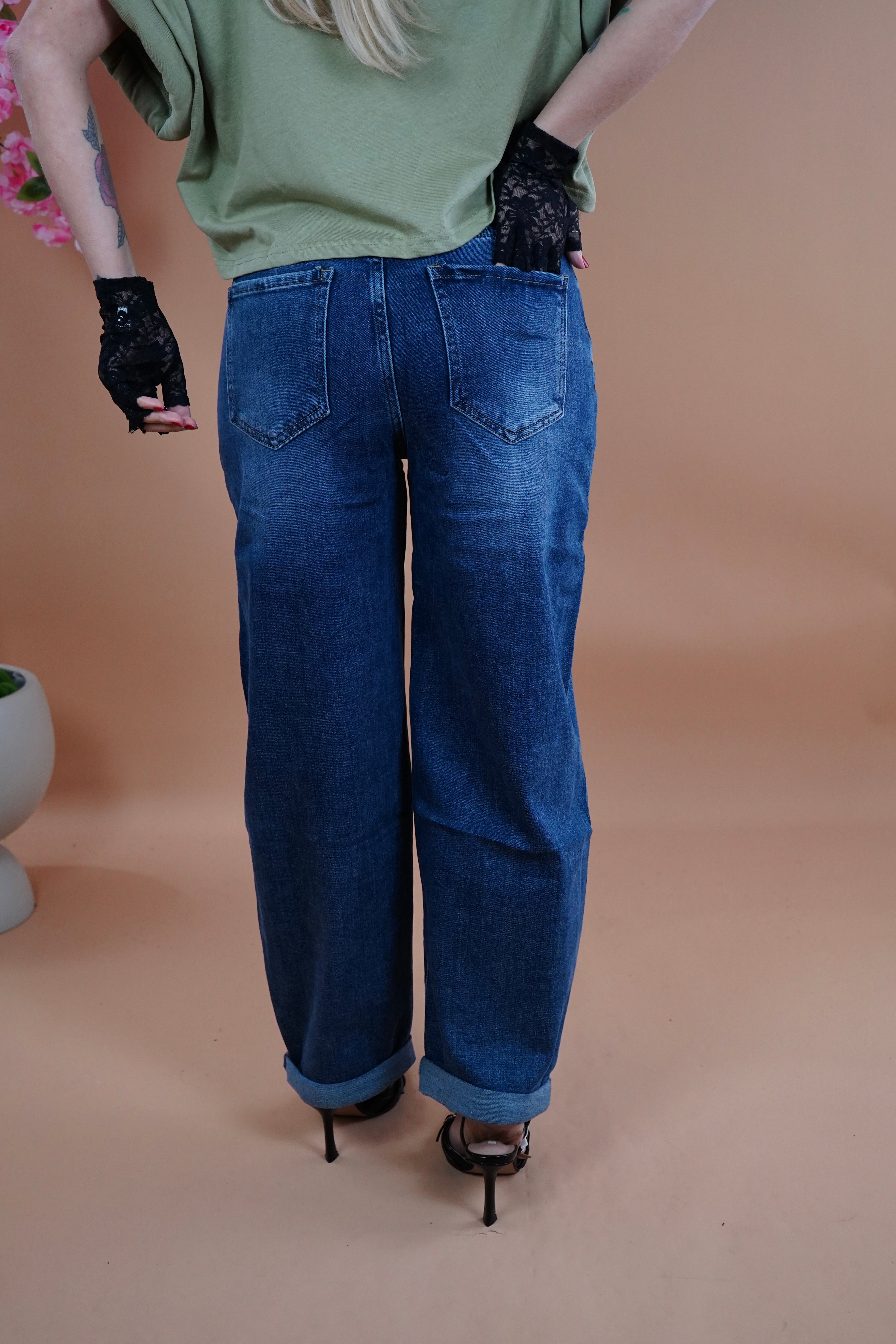 JEANS BALLON DENIM MEDIO