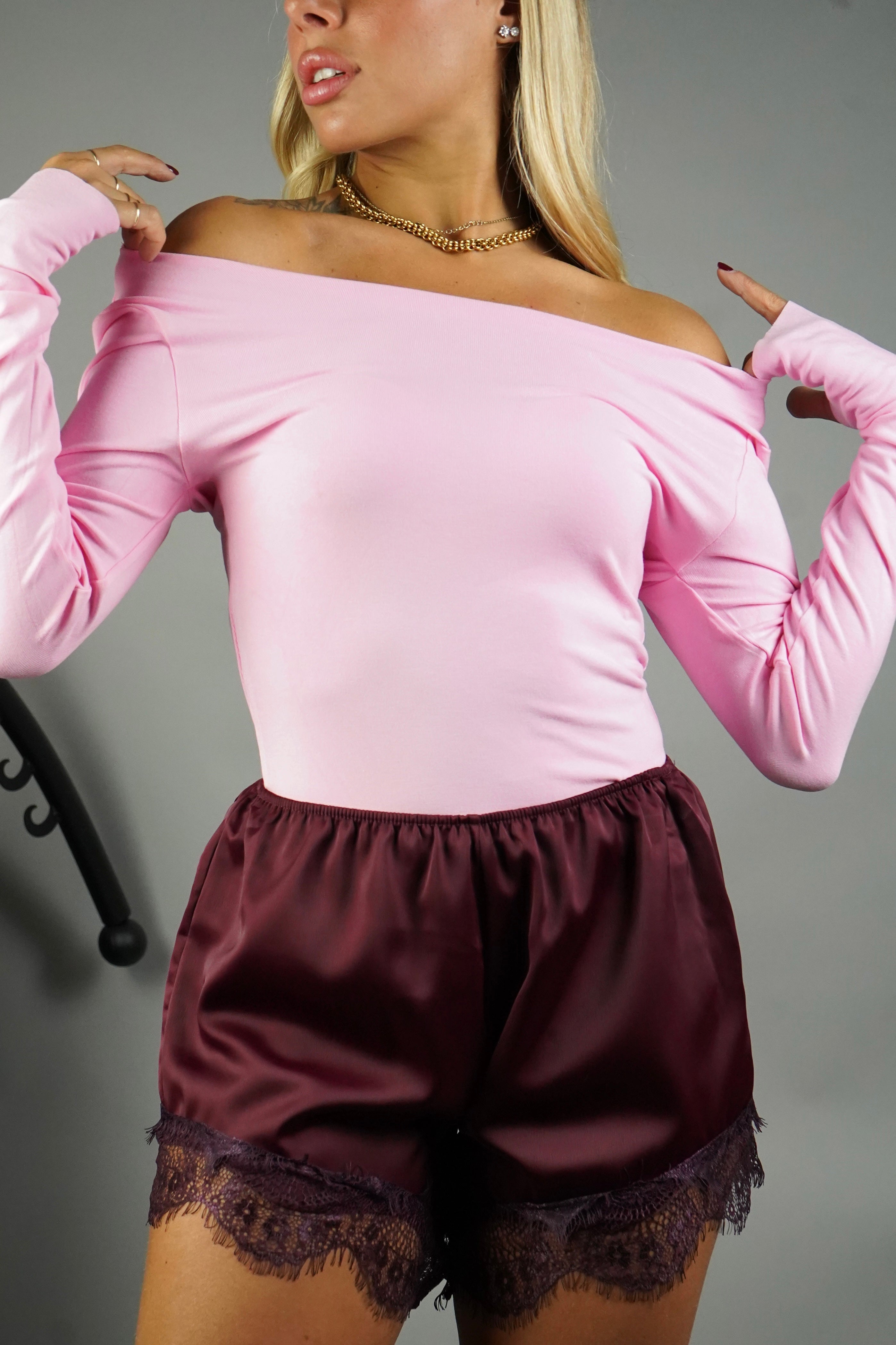 MAGLIA KIM GUANTO ROSA