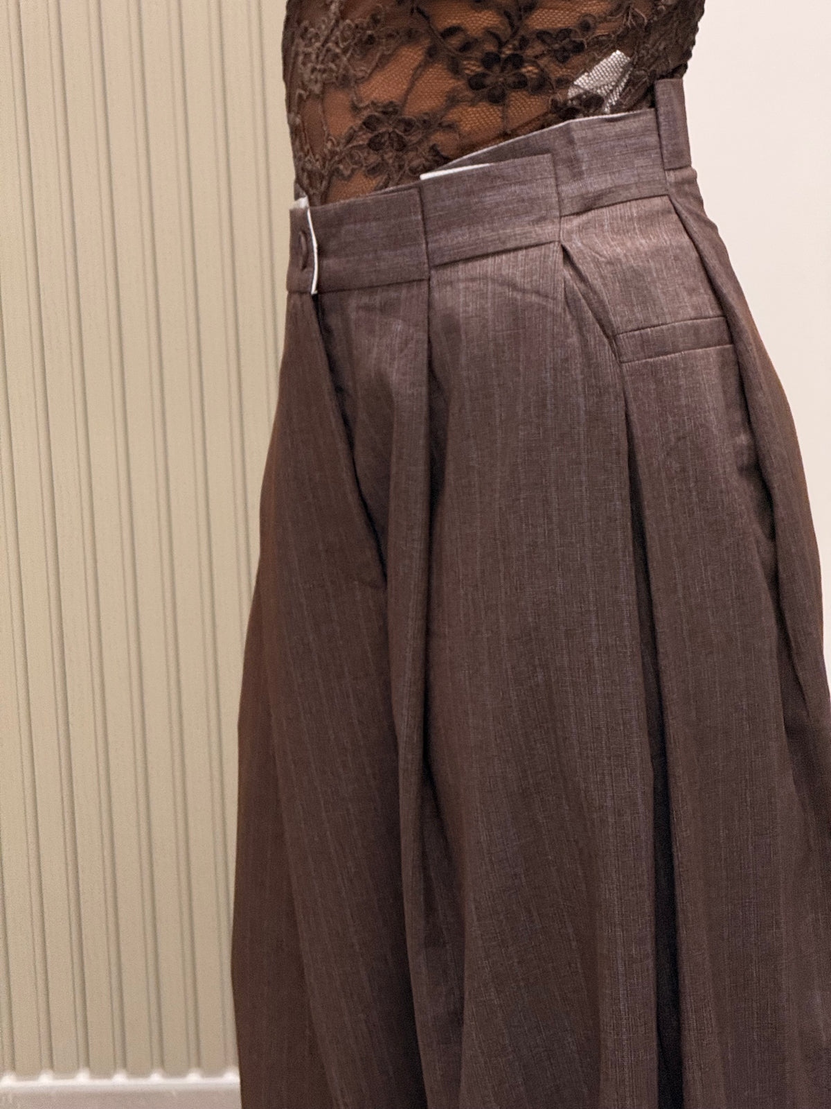 PANTALONE CLARISSA MARRONE