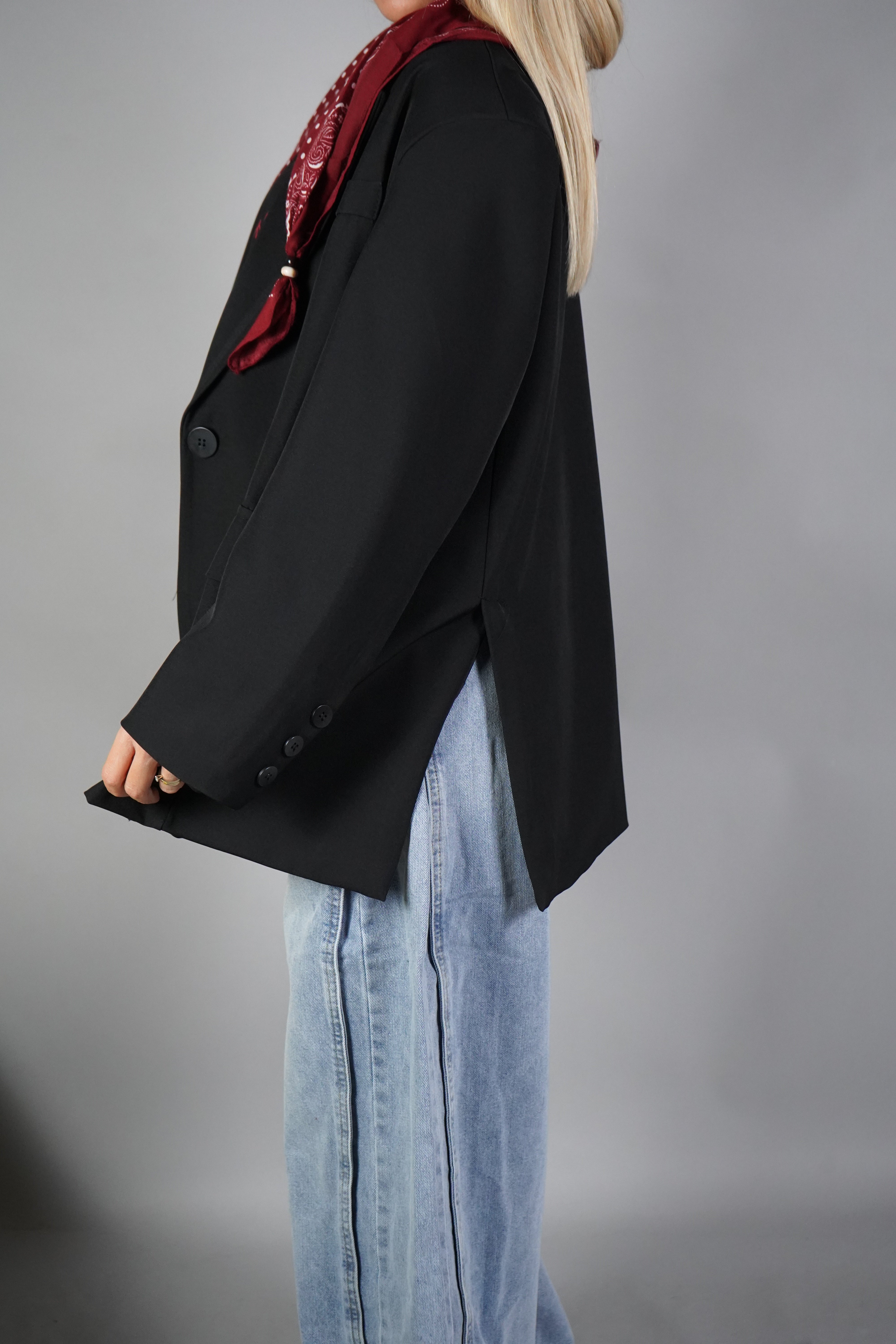 BLAZER OVERSIZE NERO
