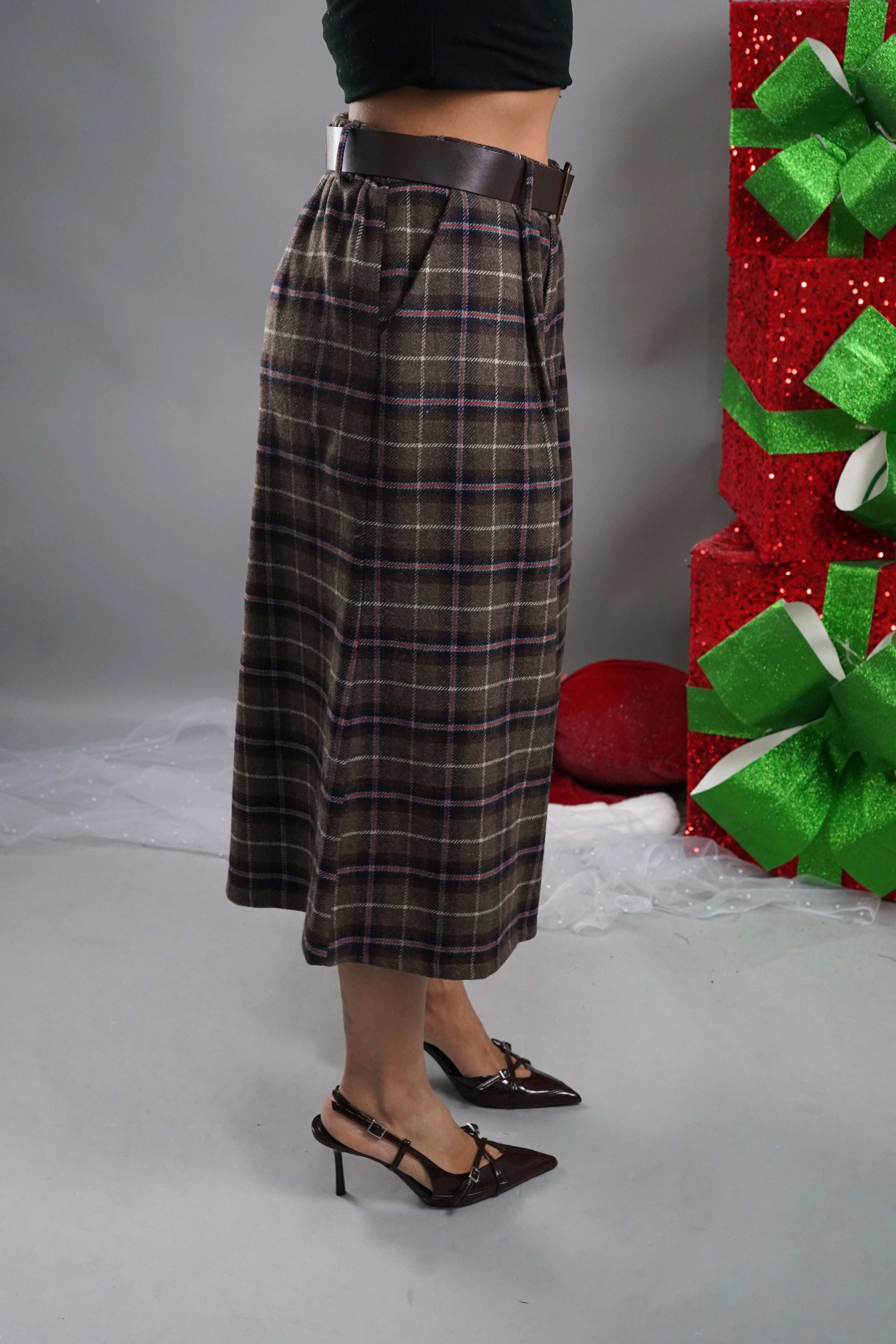 COORDINATO QUADRI VERDE