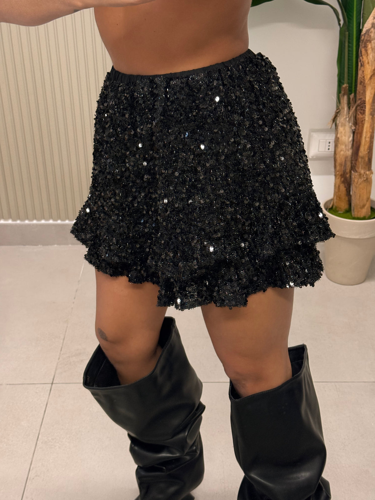 SHORTS PAILLETTES