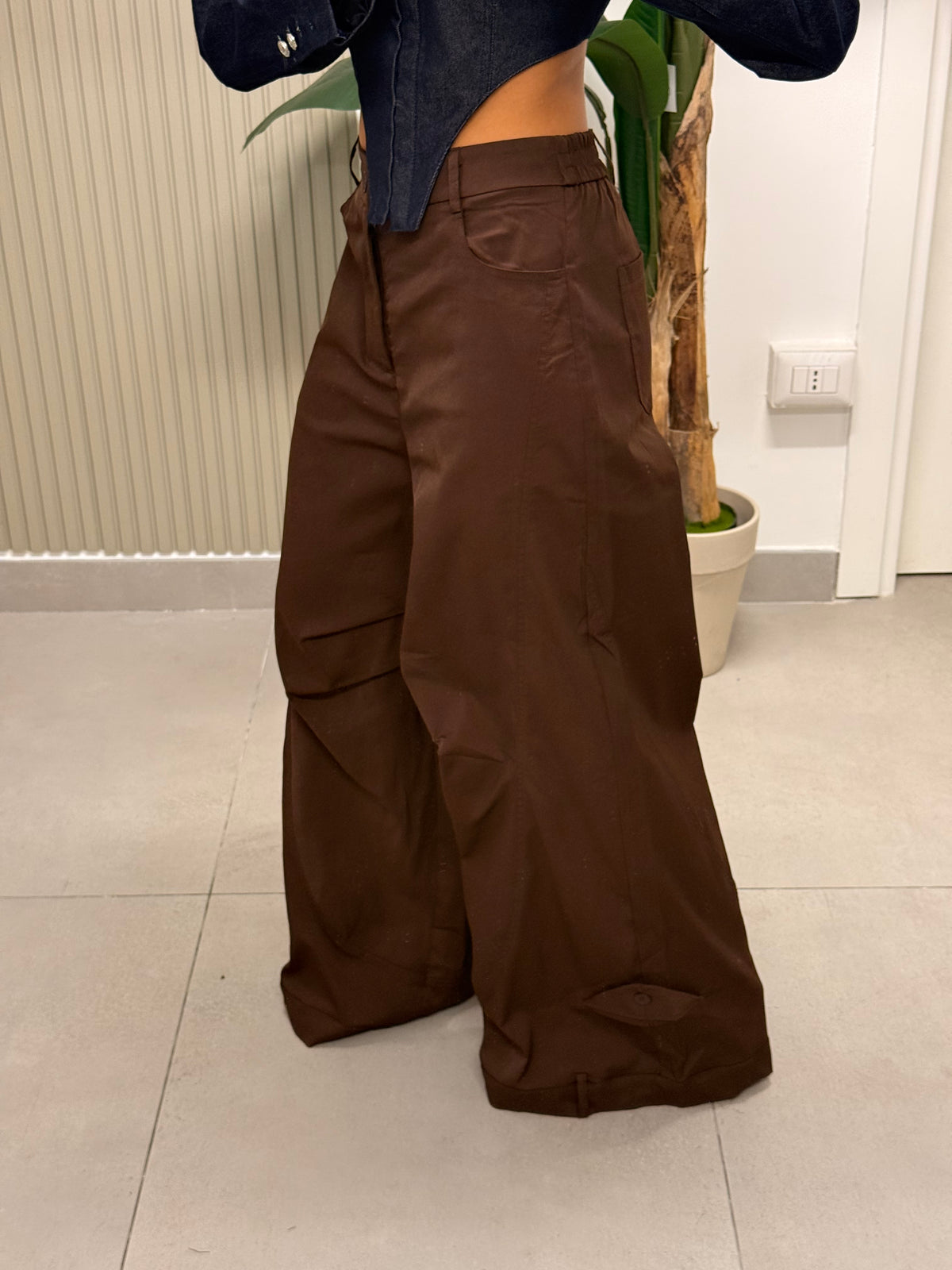 PANTALONE MICHELA MARRONE