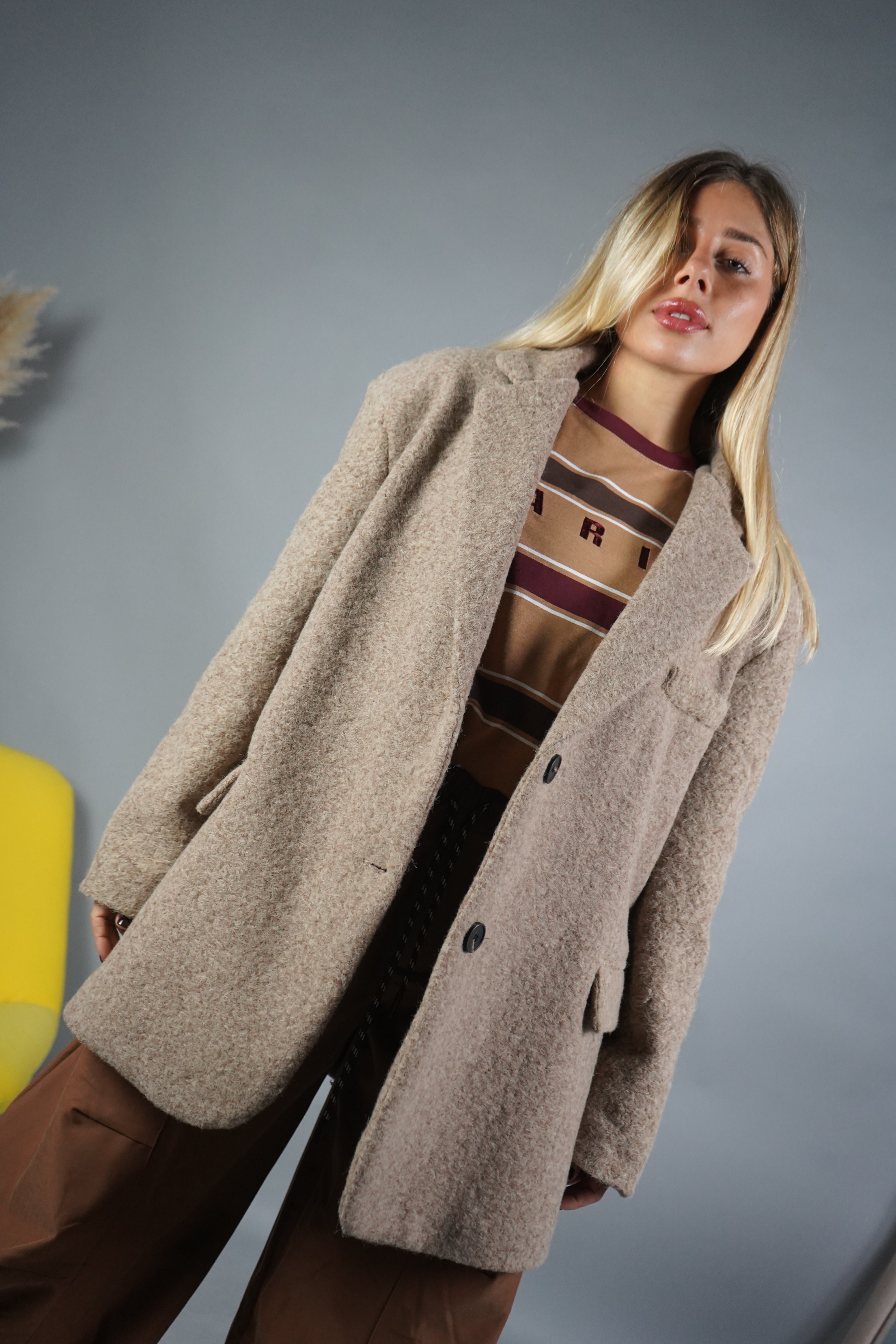 BLAZER LANA TEDDY BIEGE