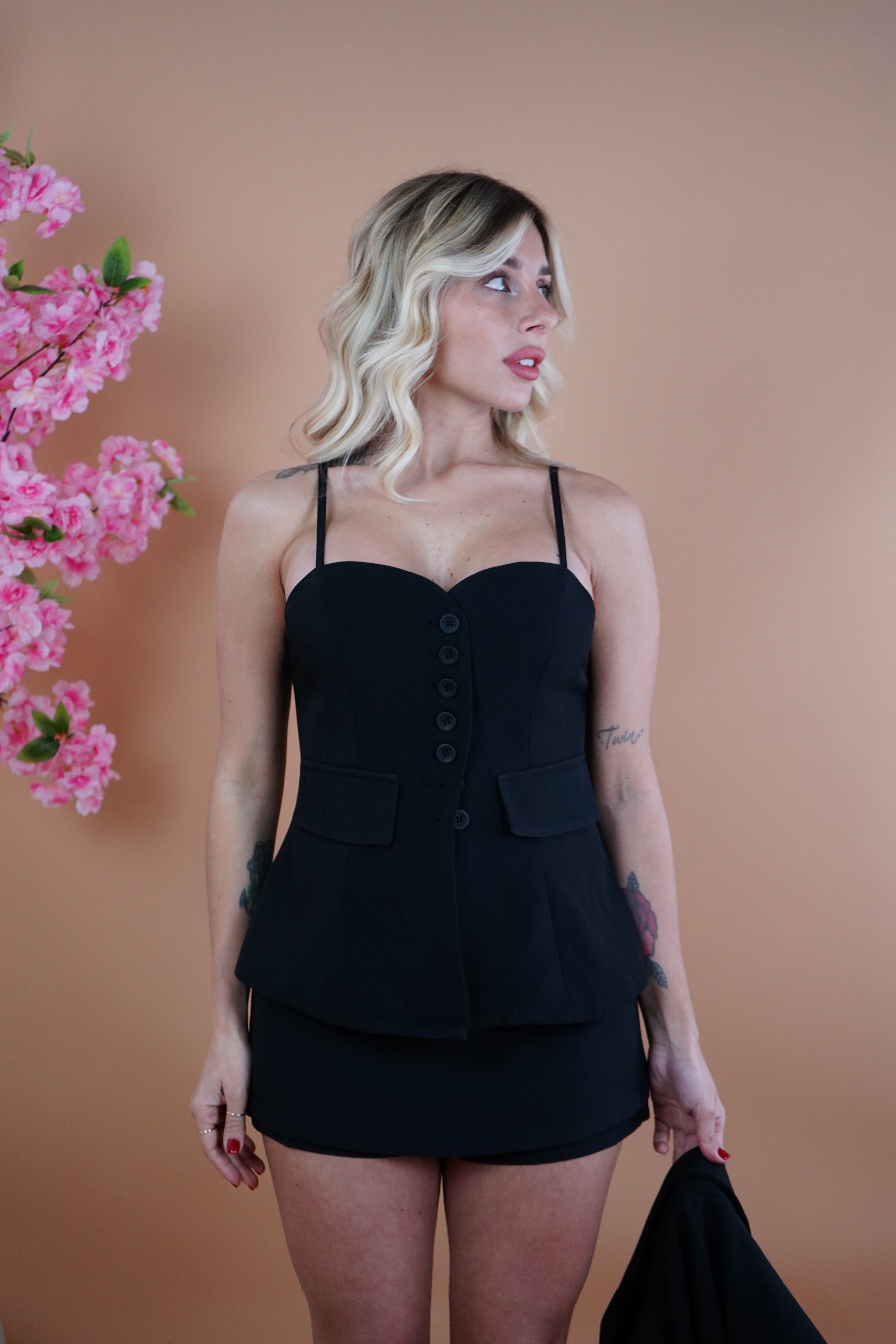 TAILLEUR TRE PEZZI BEATRICE NERO