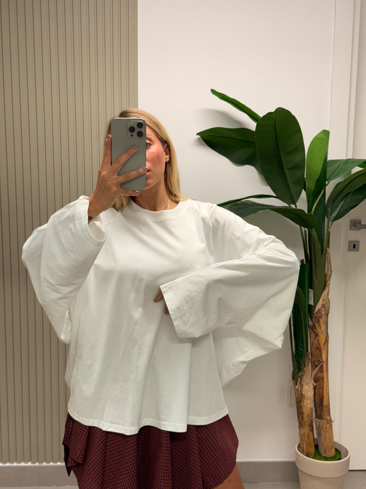 T-SHIRT PIPISTRELLO BIANCA