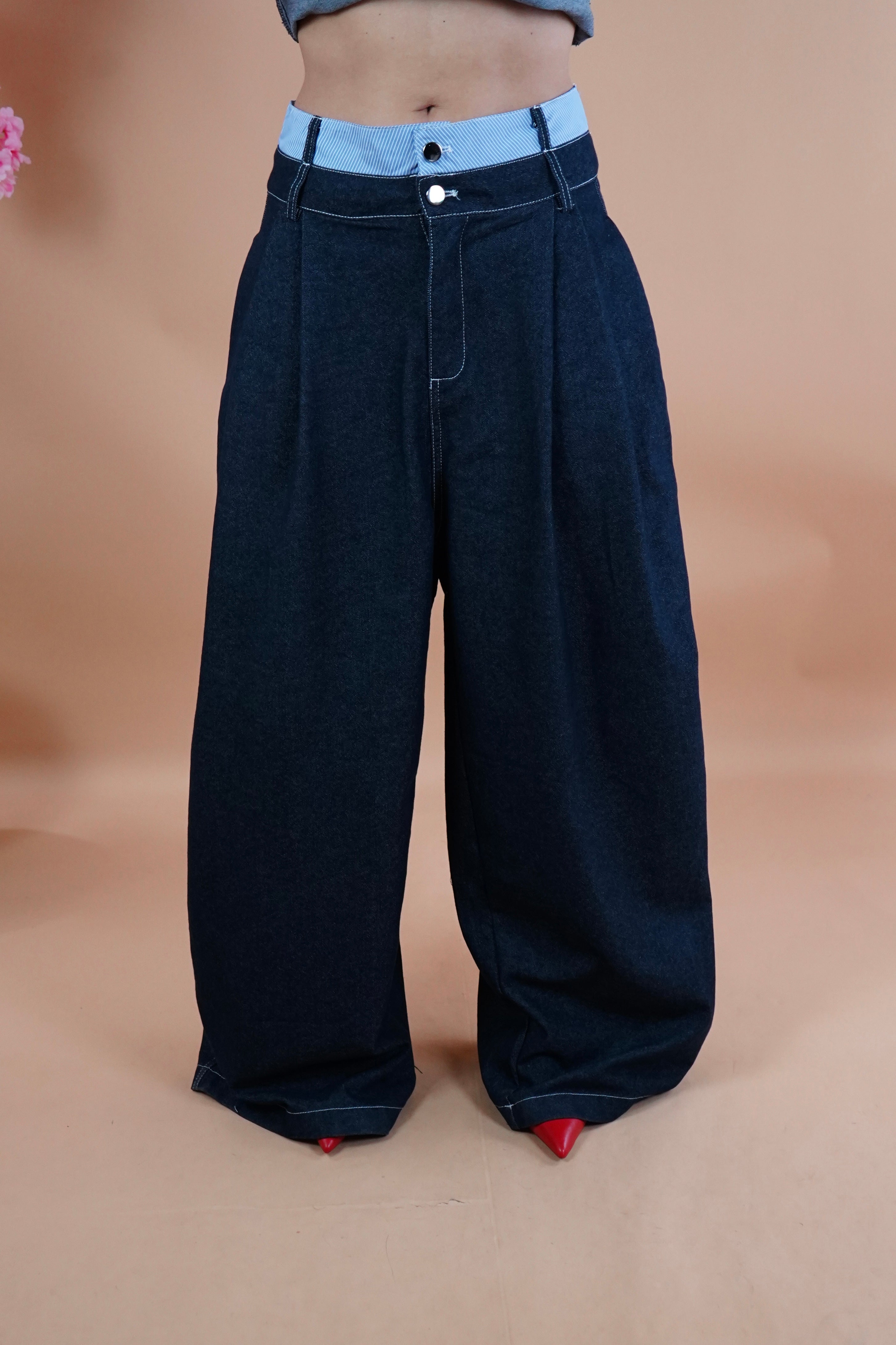 COORDINATO MARIKA DENIM SCURO