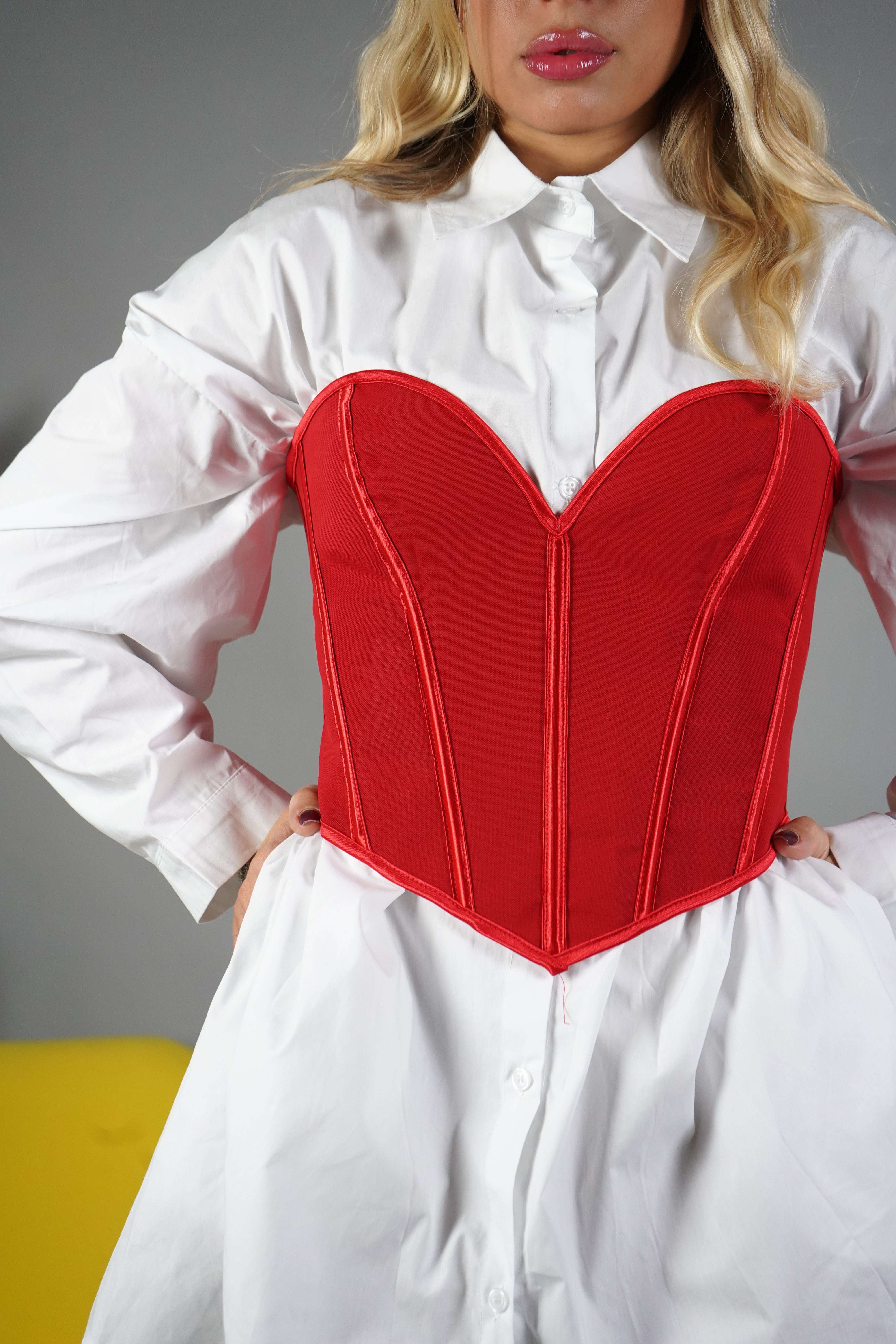 CORSETTO CUORE ROSSO