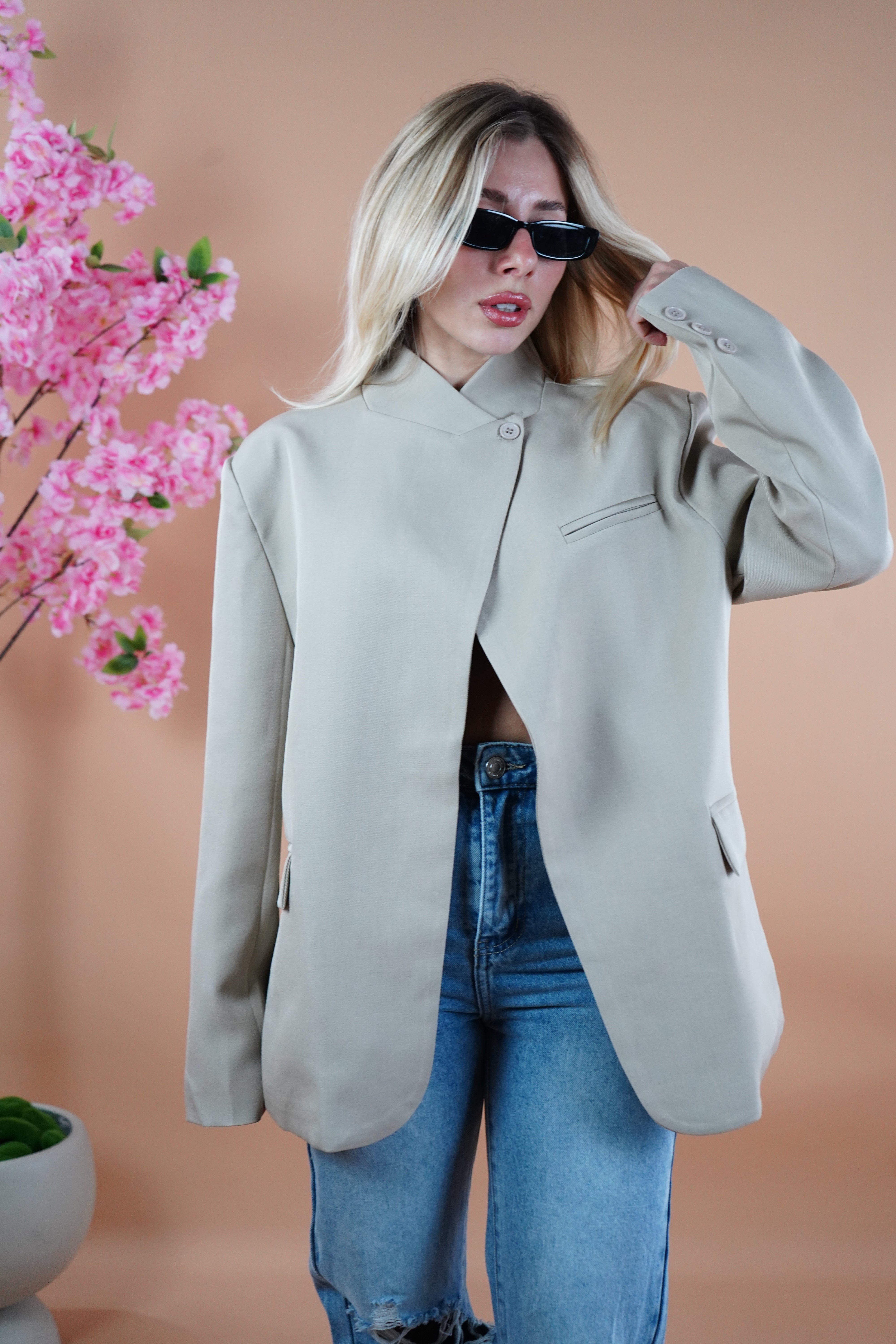 BLAZER GIAPPONE BEIGE