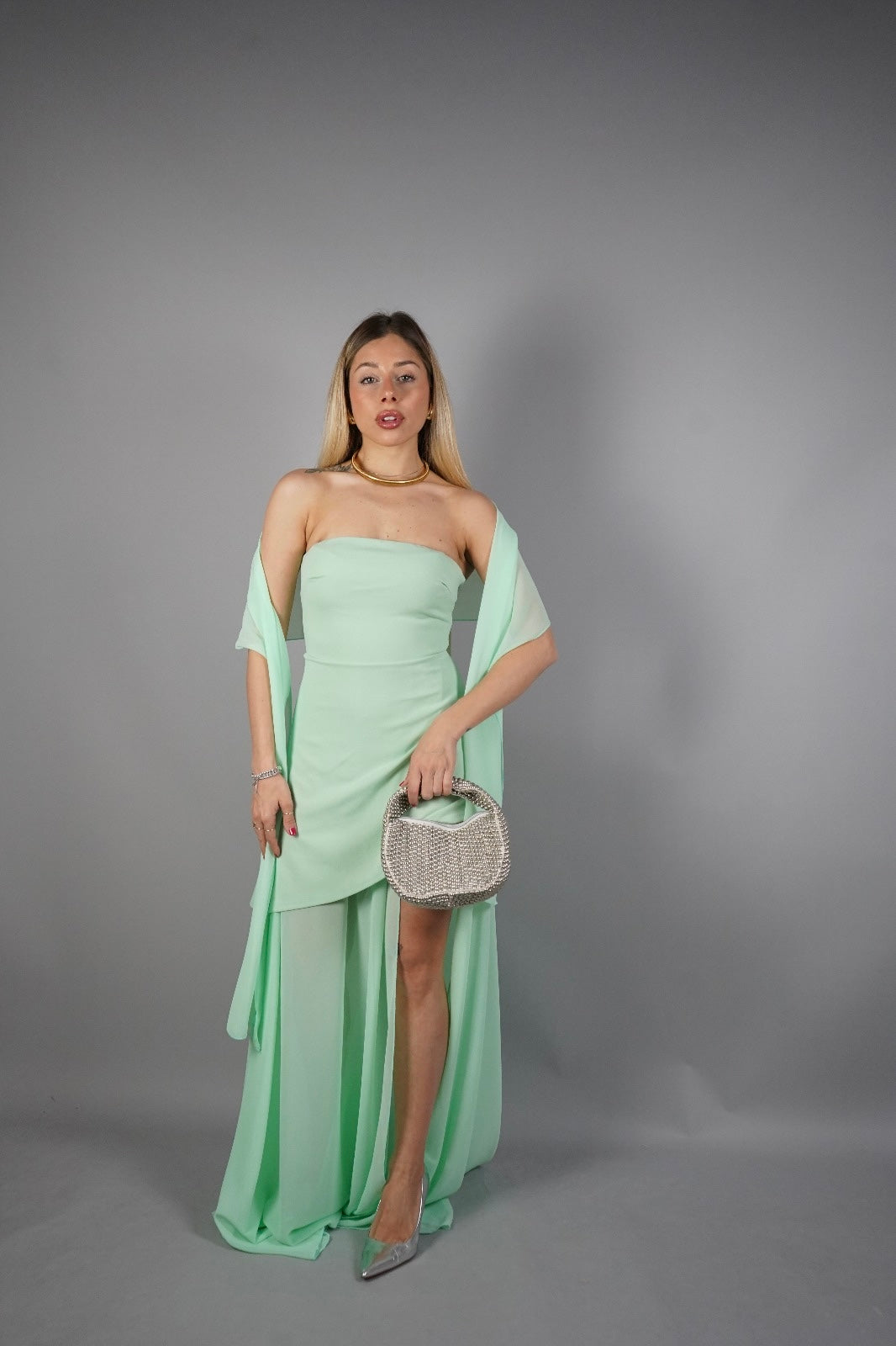 LONG DRESS LEONIA TIFFANY