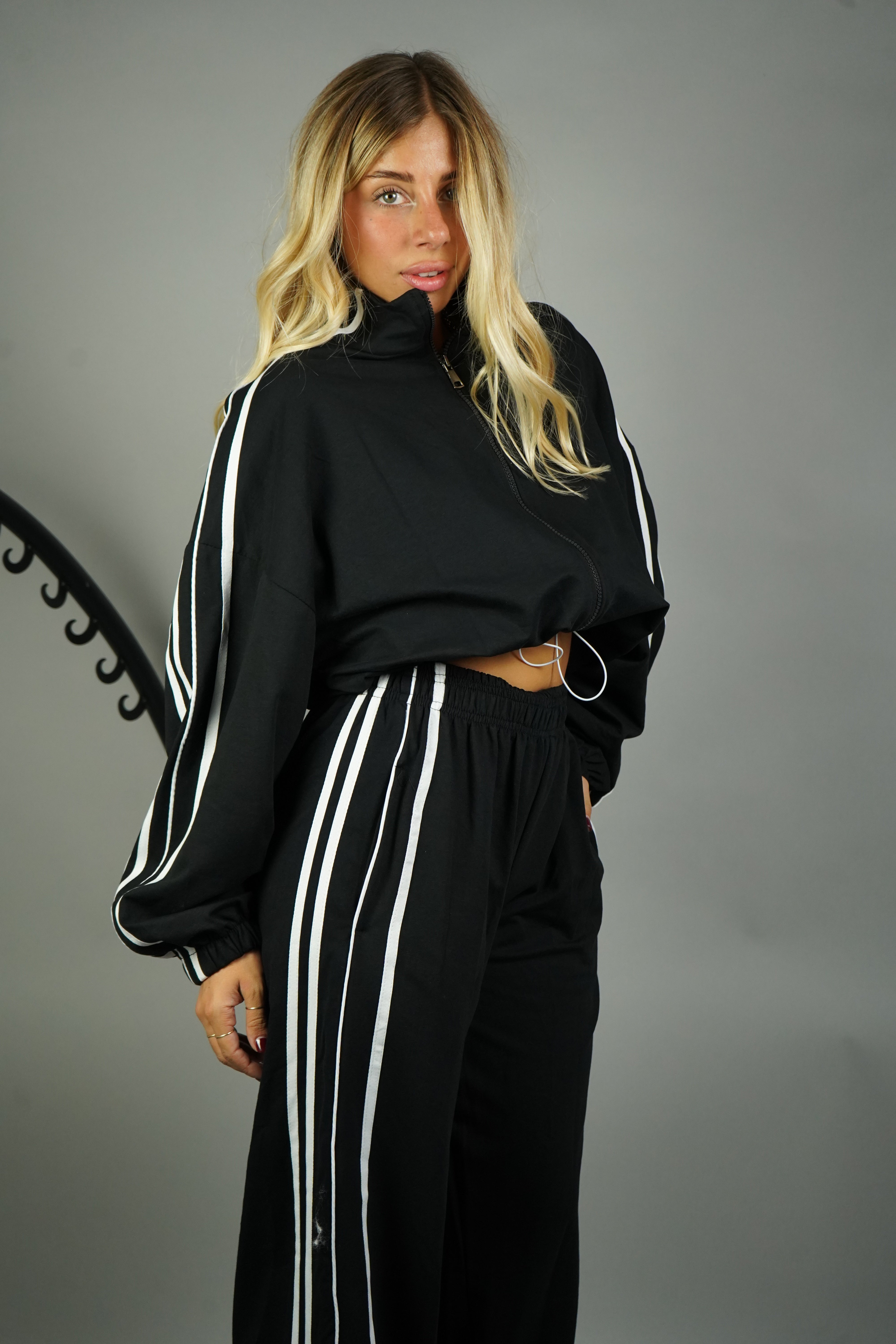 COORDINATO TUTA DAISY NERO