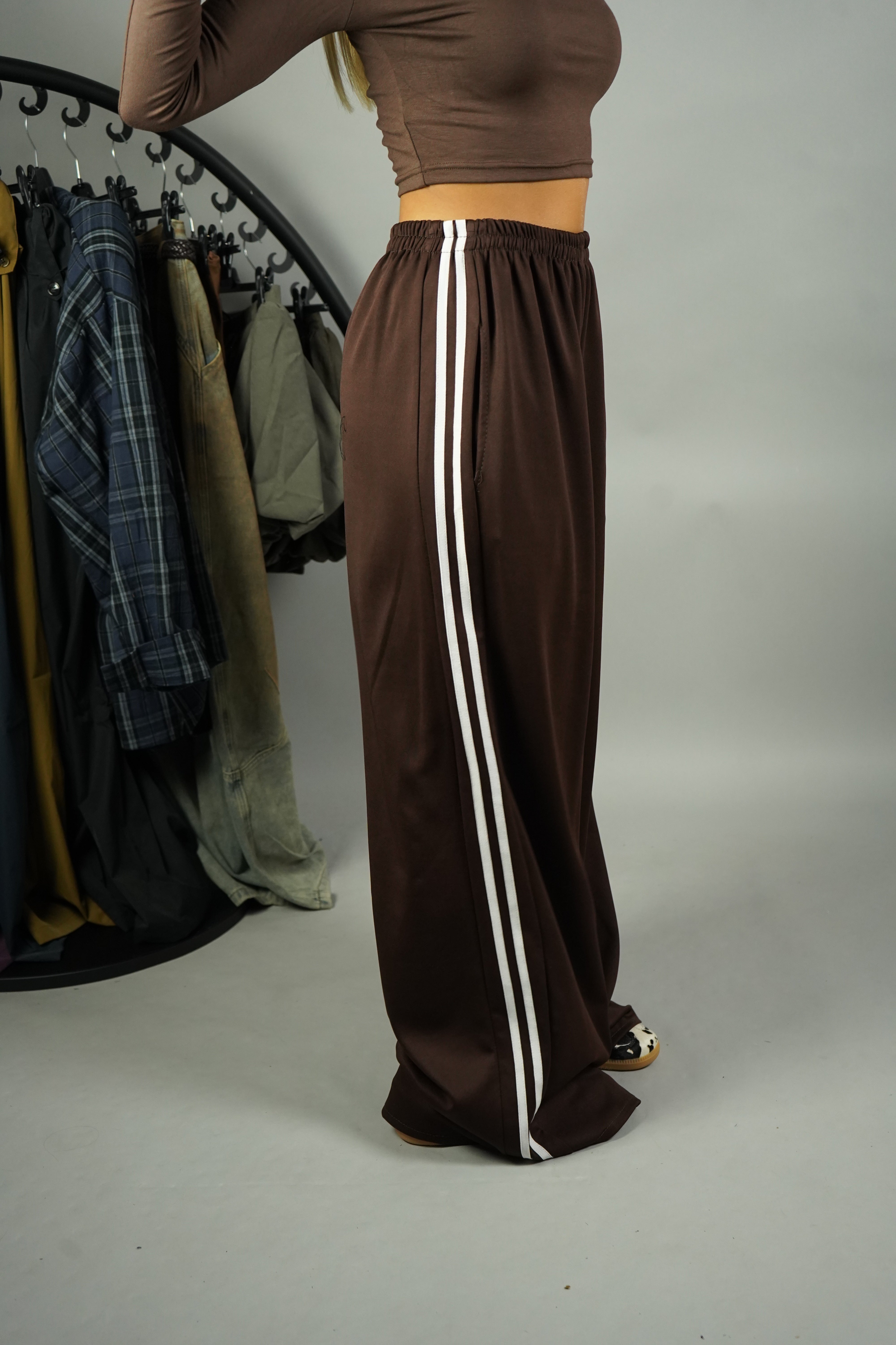COORDINATO TUTA COMFY MARRONE