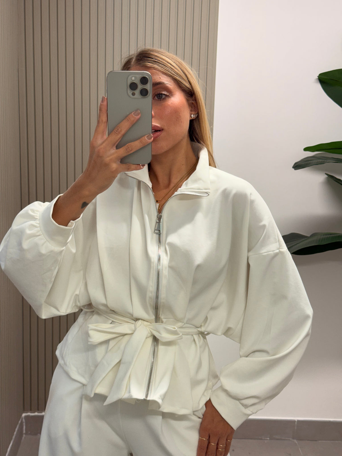 COORDINATO TUTA MARSHMELLOW BIANCO