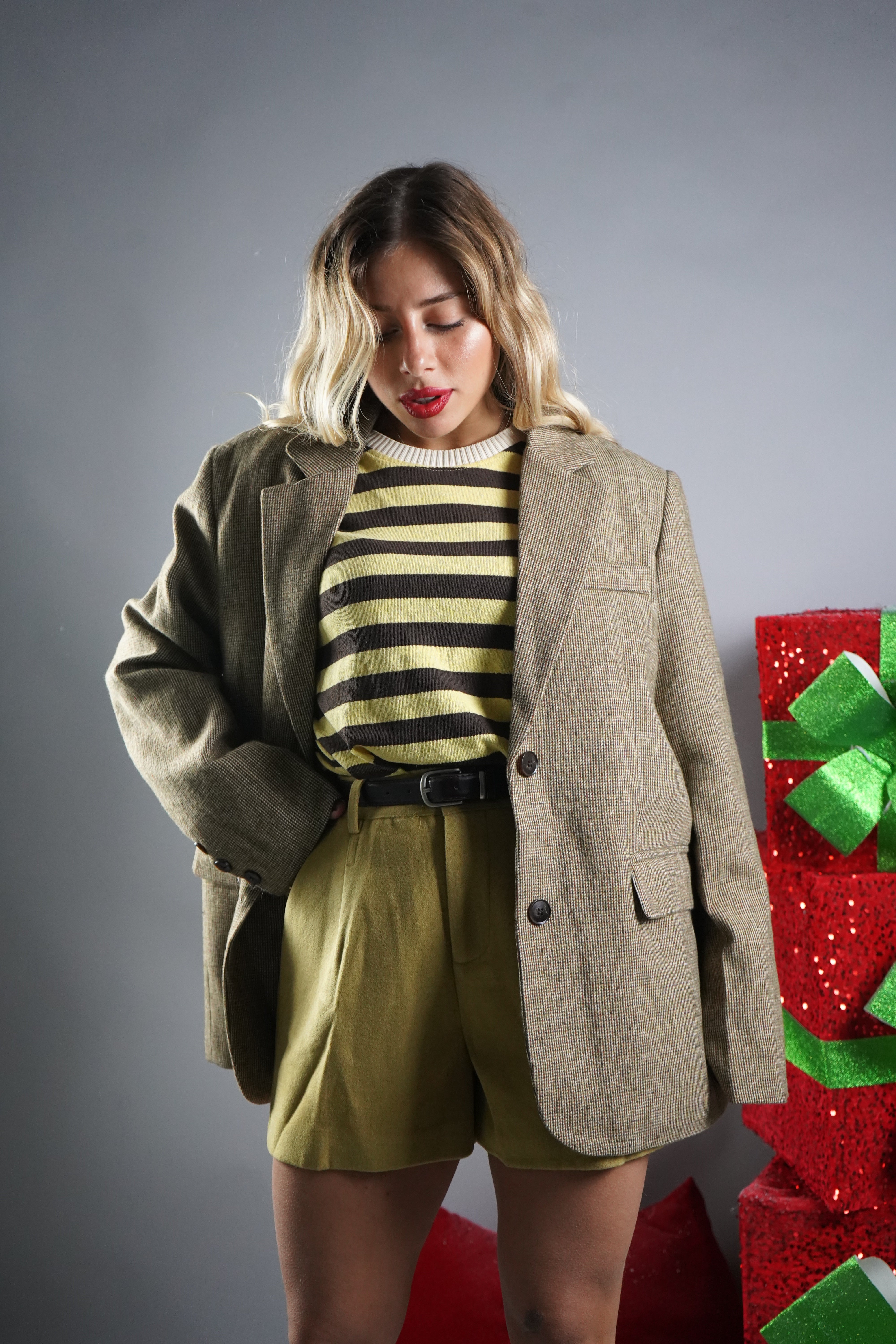 BLAZER LANA TRAPUNTATO BEIGE