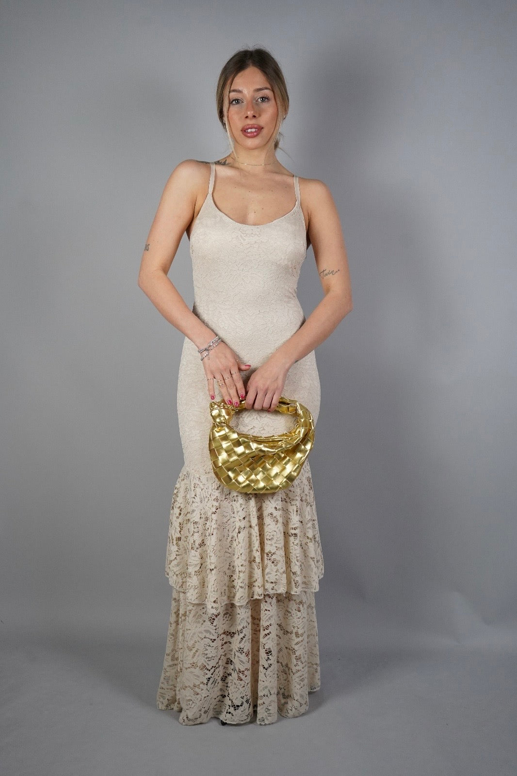 DRESS SIRENA BEIGE